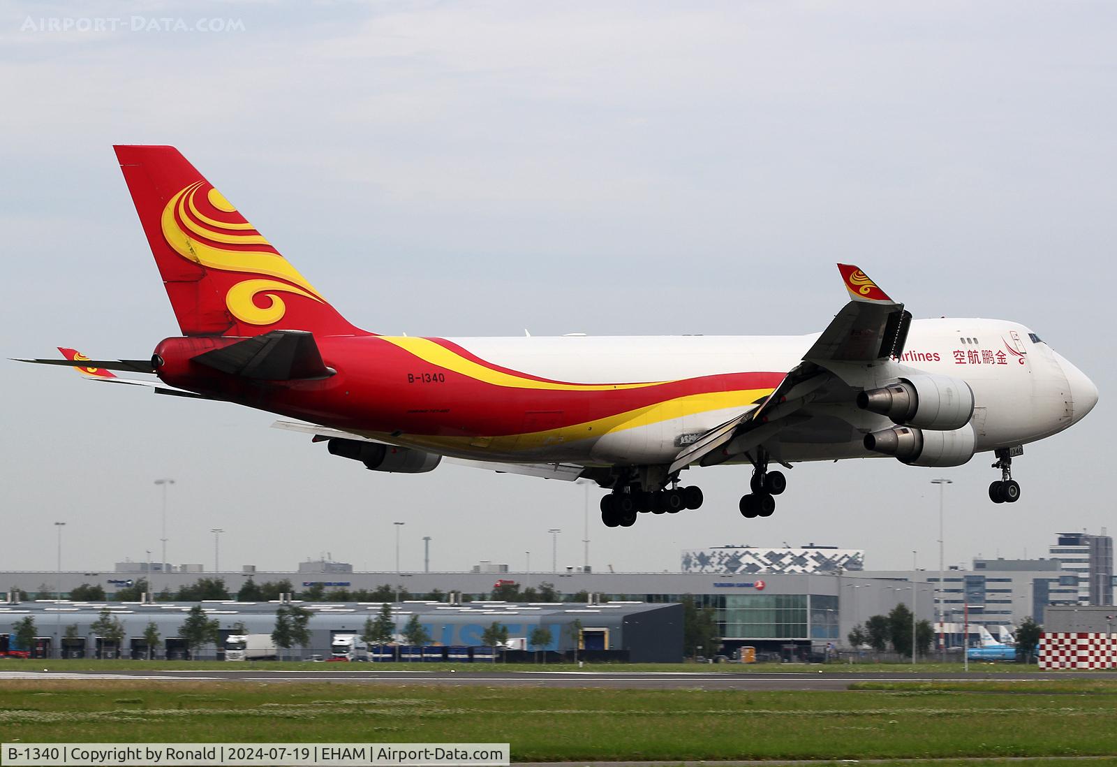 B-1340, 2007 Boeing 747-4HAERF C/N 35235, at eham