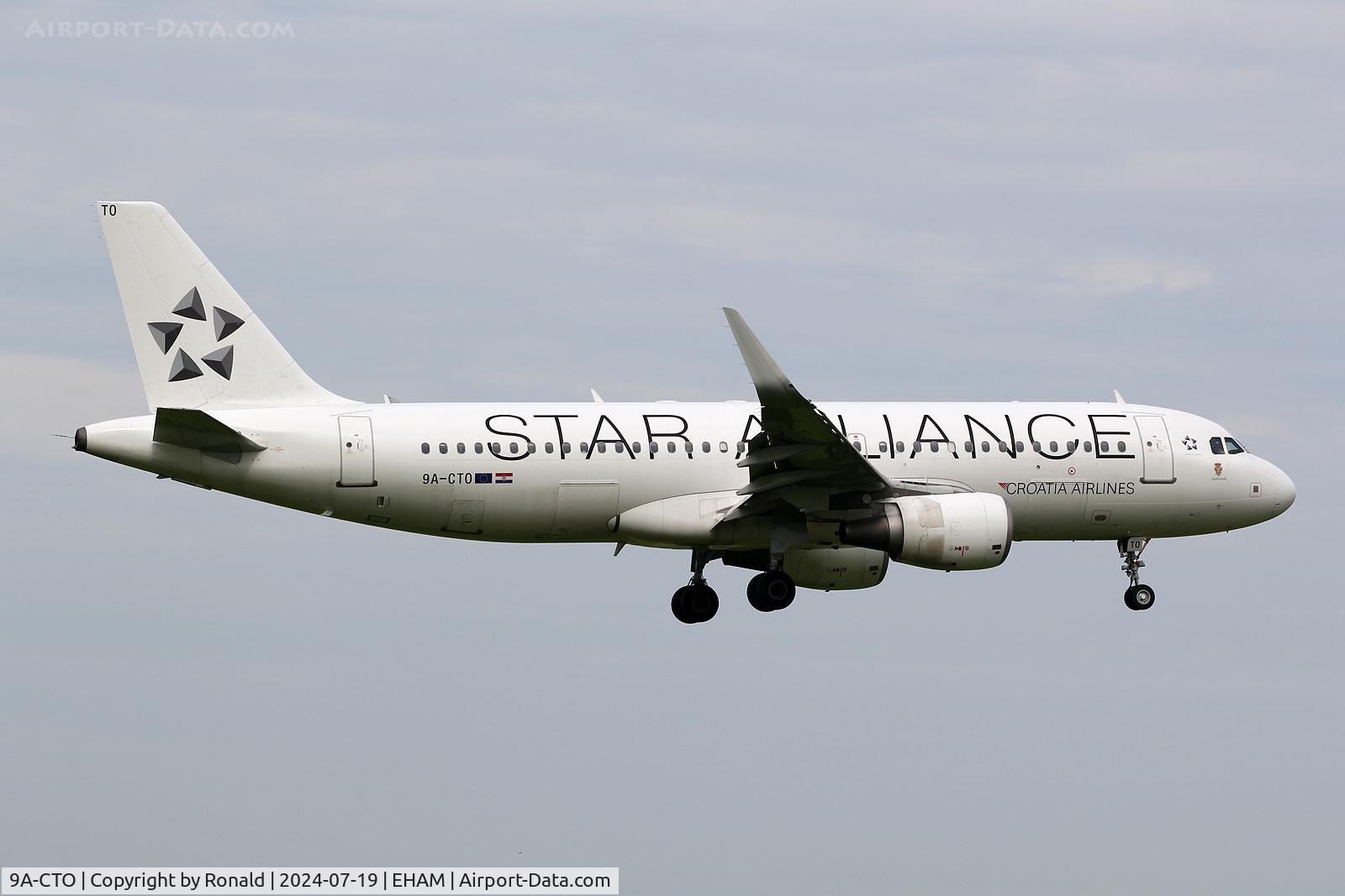 9A-CTO, 2004 Airbus A320-214 C/N 2178, at eham