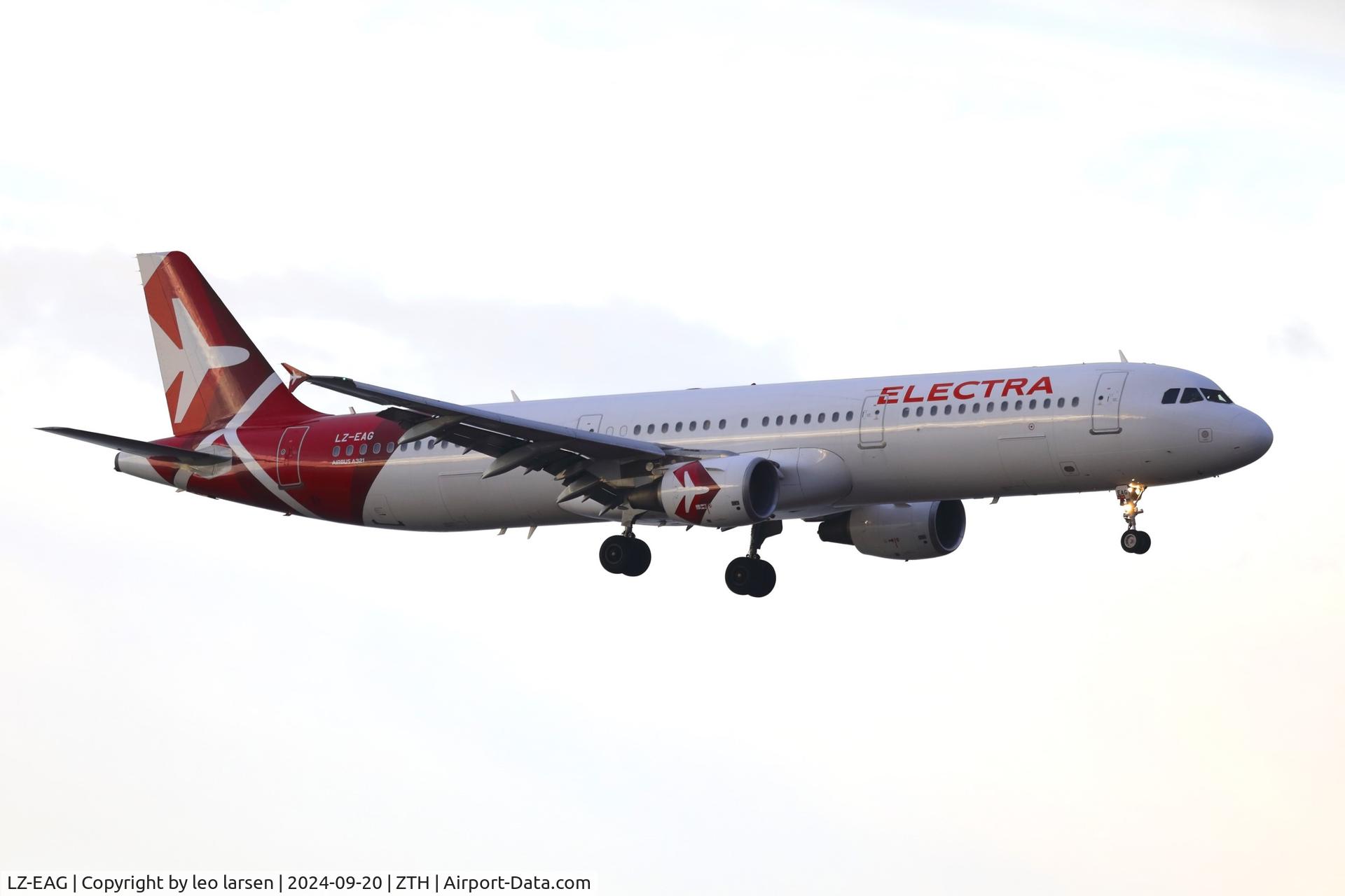 LZ-EAG, 1999 Airbus A321-111 C/N 1144, Zakynthos 20.9.2024