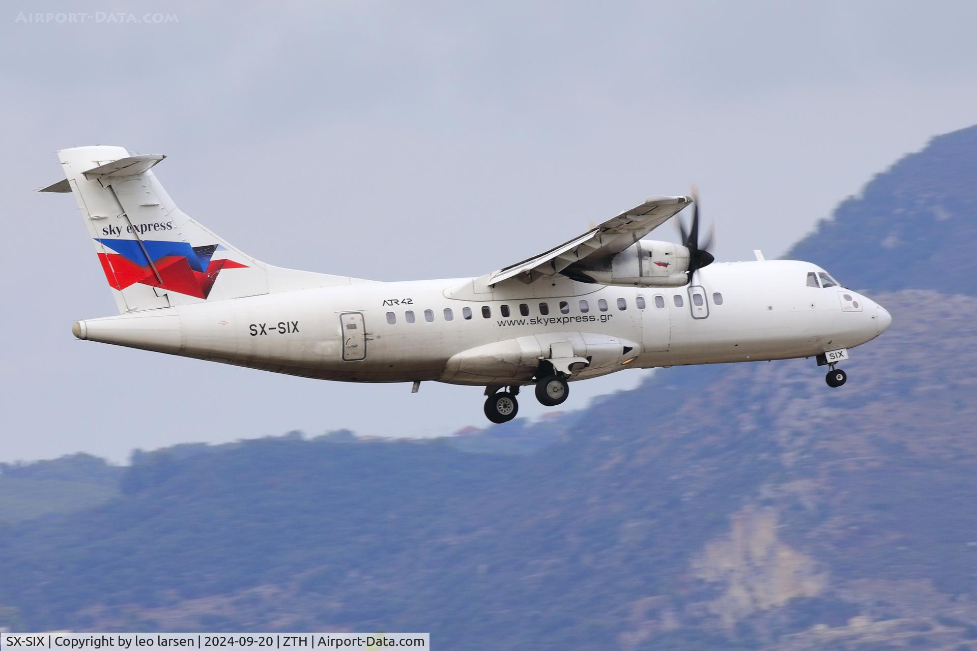 SX-SIX, 1997 ATR 42-512 C/N 544, Zakynthos 20.9.2024