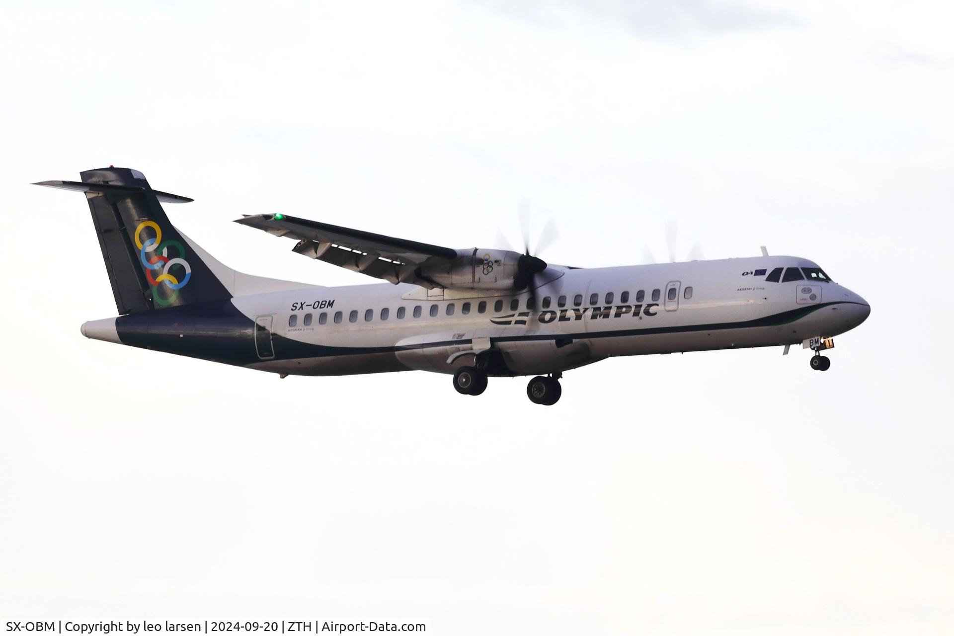 SX-OBM, 2012 ATR 72-600 (72-212A) C/N 1058, Zakynthos 20.9.2024