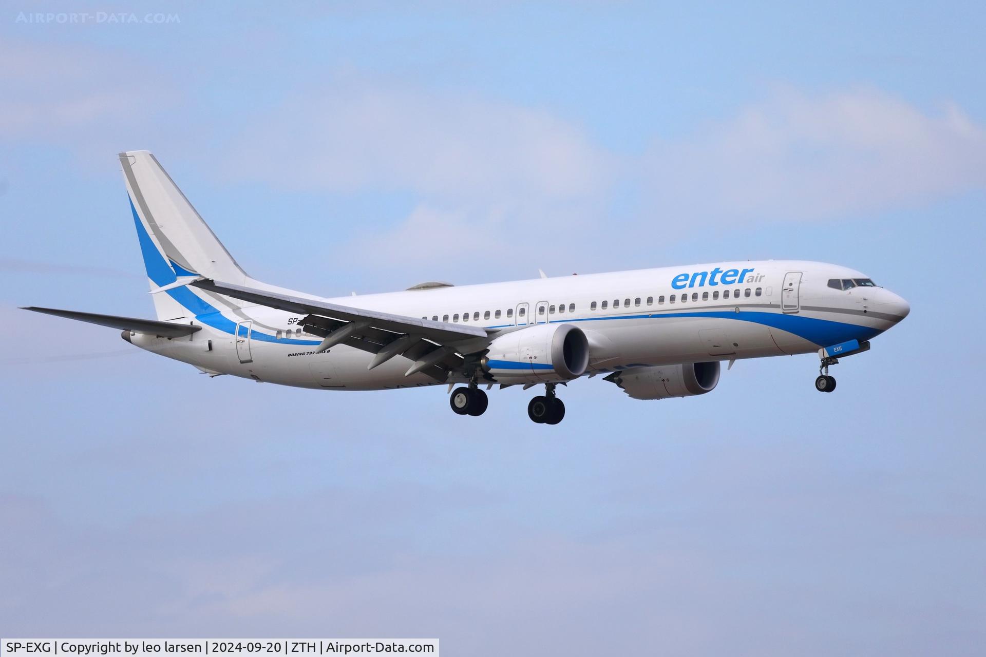 SP-EXG, 2018 Boeing B-737-8 Max C/N 64507, Zakynthos 20.9.2024