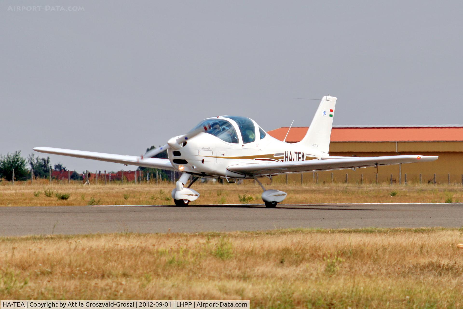 HA-TEA, Tecnam P-2002JF Sierra C/N 161, LHPP - Pécs-Pogány Airport, Hungary