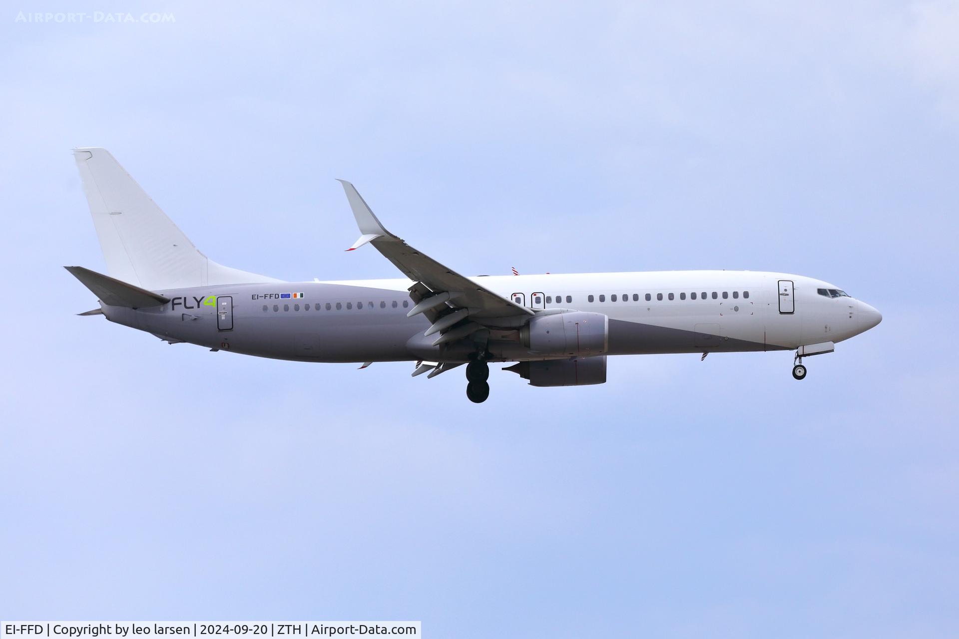 EI-FFD, 2013 Boeing B-737-8K5(W) C/N 40944, Zakynthos 20.9.2024.ex OO-JAY