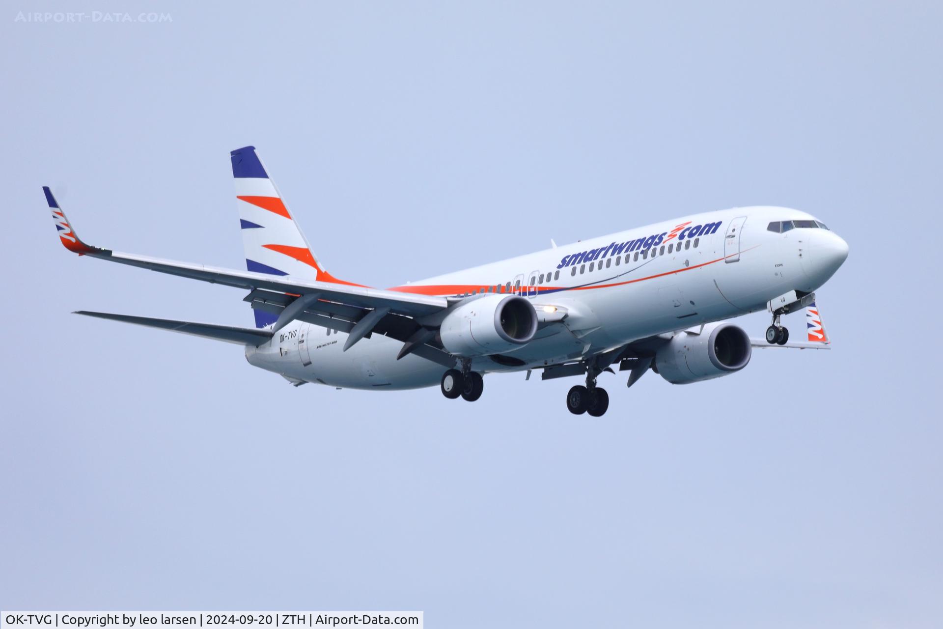 OK-TVG, 2007 Boeing 737-8Q8 C/N 30719, Zakynthos 20.9.2024