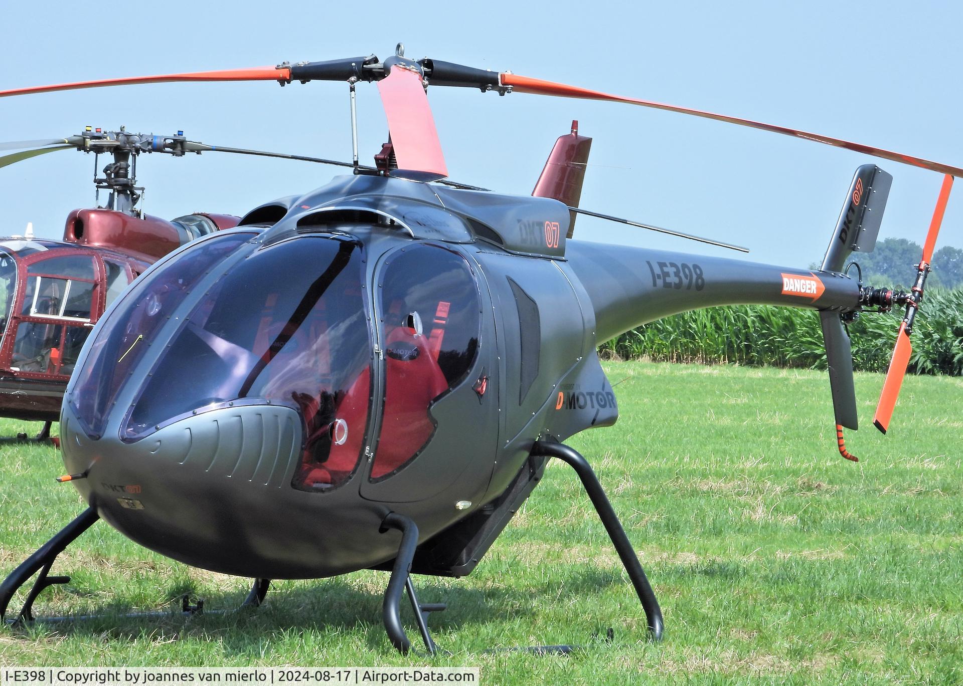 I-E398, D-Motor DKT 07 C/N 001, The most powerful ULM heli in the world made in Belgium