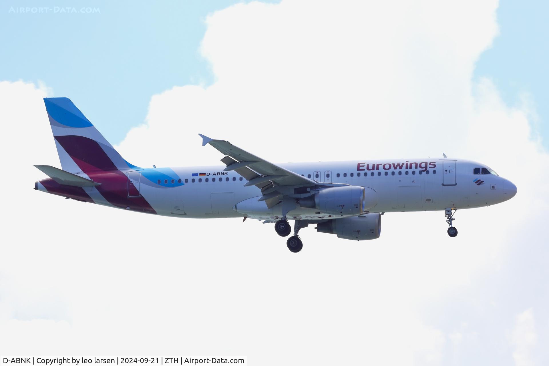 D-ABNK, 2002 Airbus A320-214 C/N 1769, Zakynthos 21.9.2024