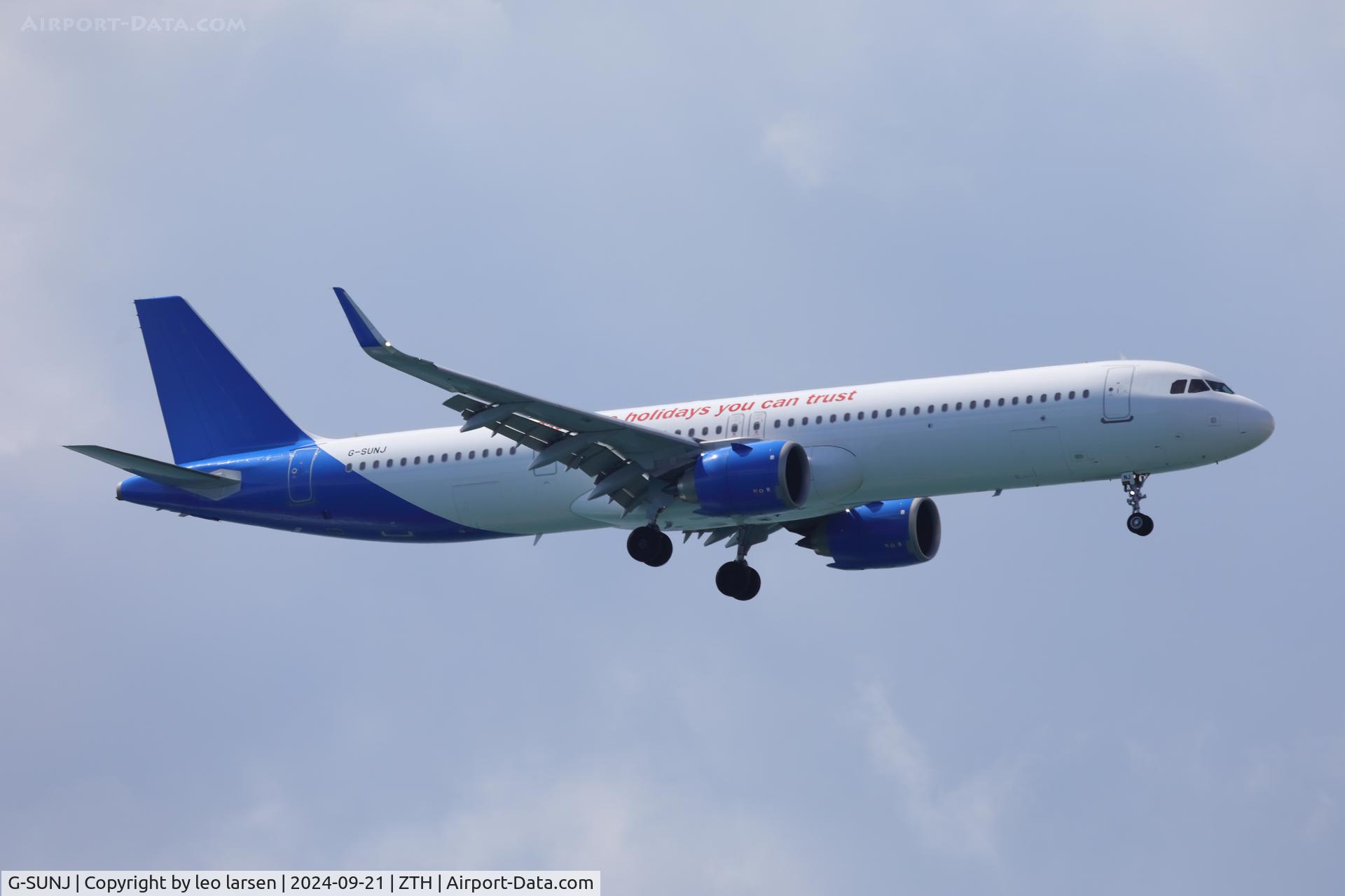 G-SUNJ, 2024 Airbus A321-251NX C/N 11943, Zakynthos 21.9.2024
