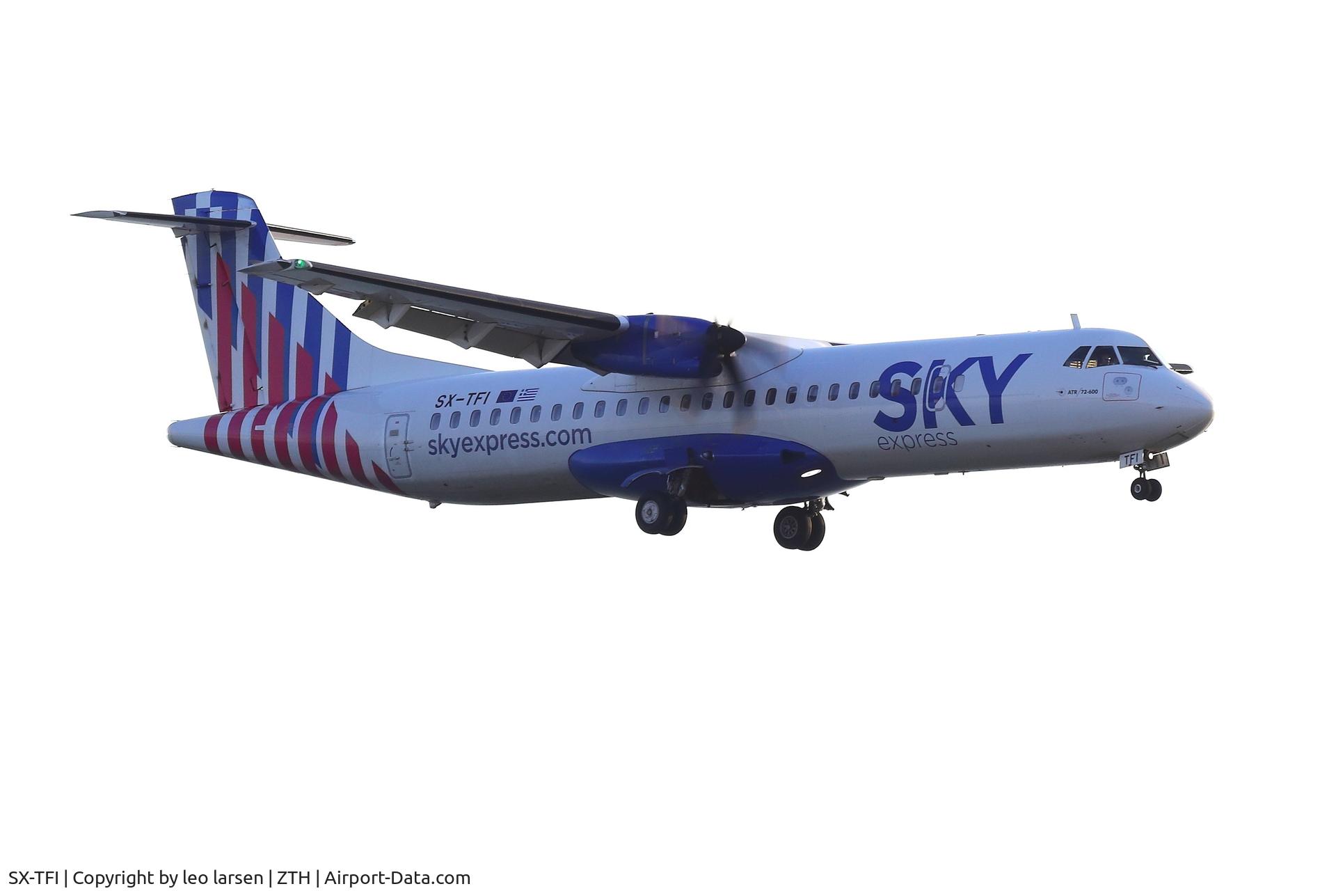 SX-TFI, 2024 ATR 72-212A (600) C/N 1689, Zakynthos 21.9.2024