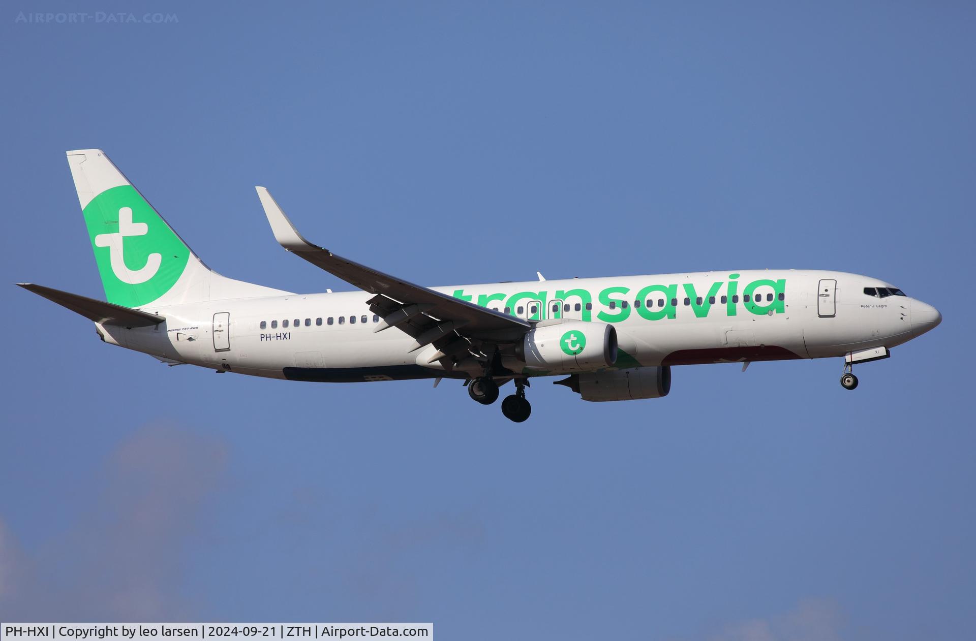 PH-HXI, 2017 Boeing 737-8K2 C/N 62151, Zakynthos 21.9.2024