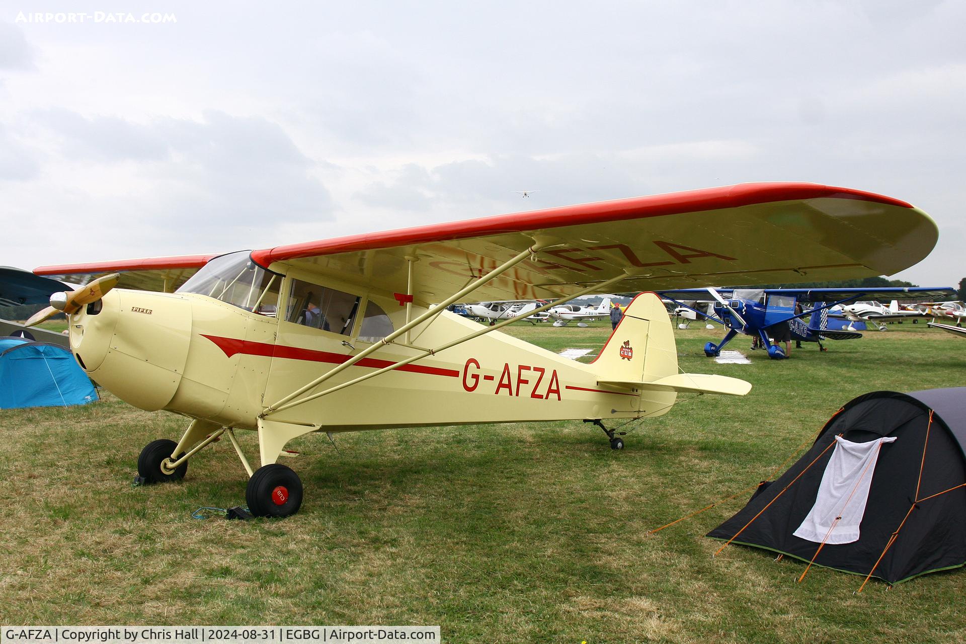 G-AFZA, 1939 Piper J-4A Cub Coupe C/N 4-873, LAA Rally 2024, Leicester