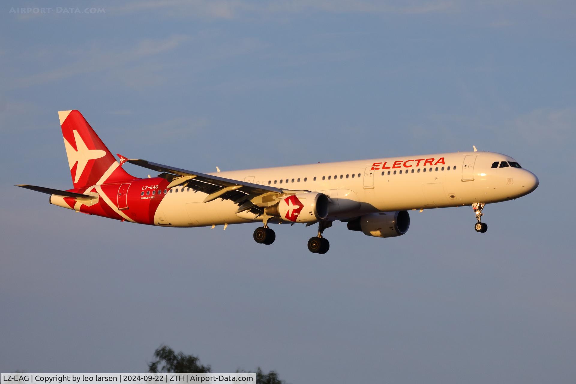 LZ-EAG, 1999 Airbus A321-111 C/N 1144, Zakynthos 22.9.2024