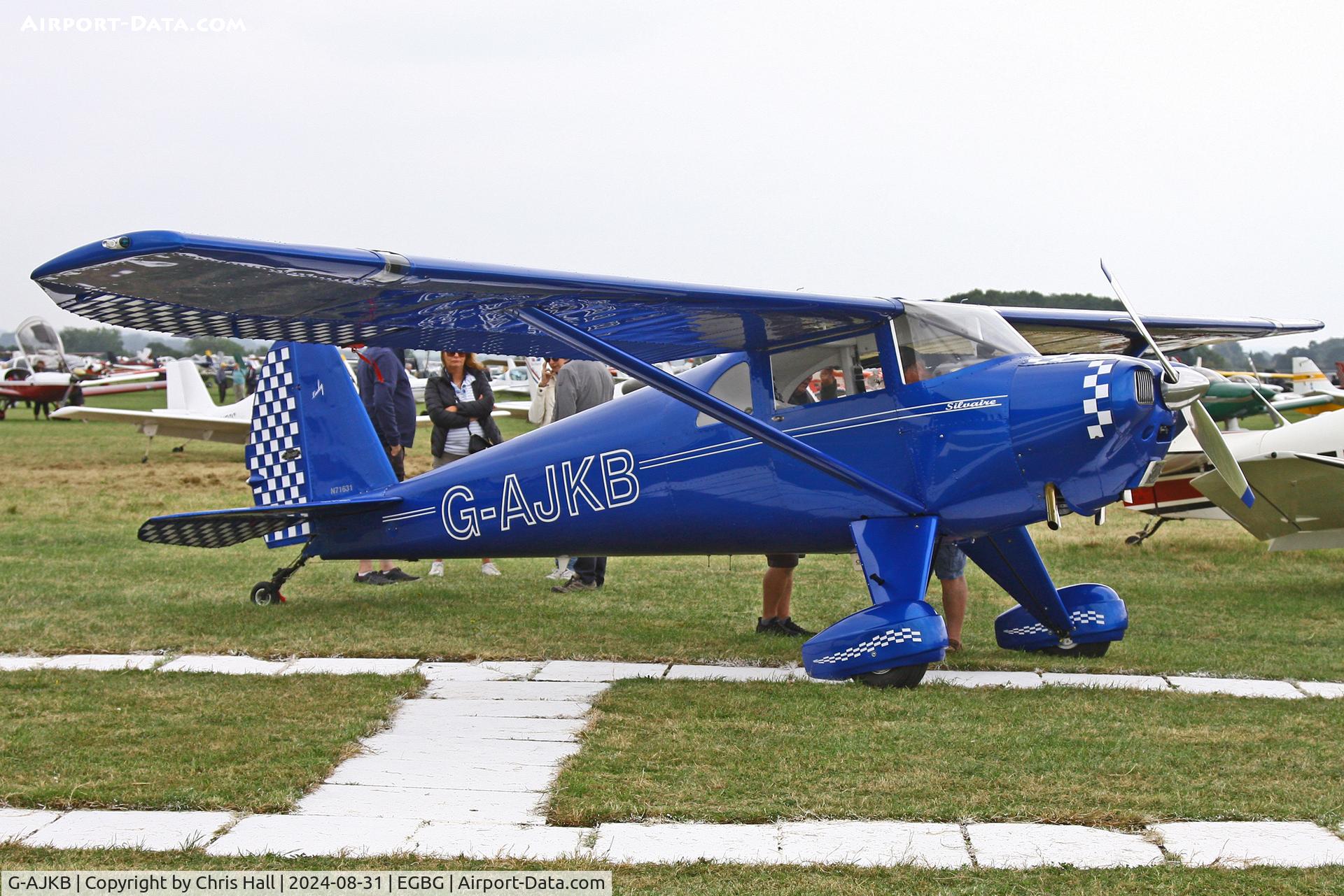 G-AJKB, 1946 Luscombe 8E Silvaire C/N 3058, LAA Rally 2024, Leicester