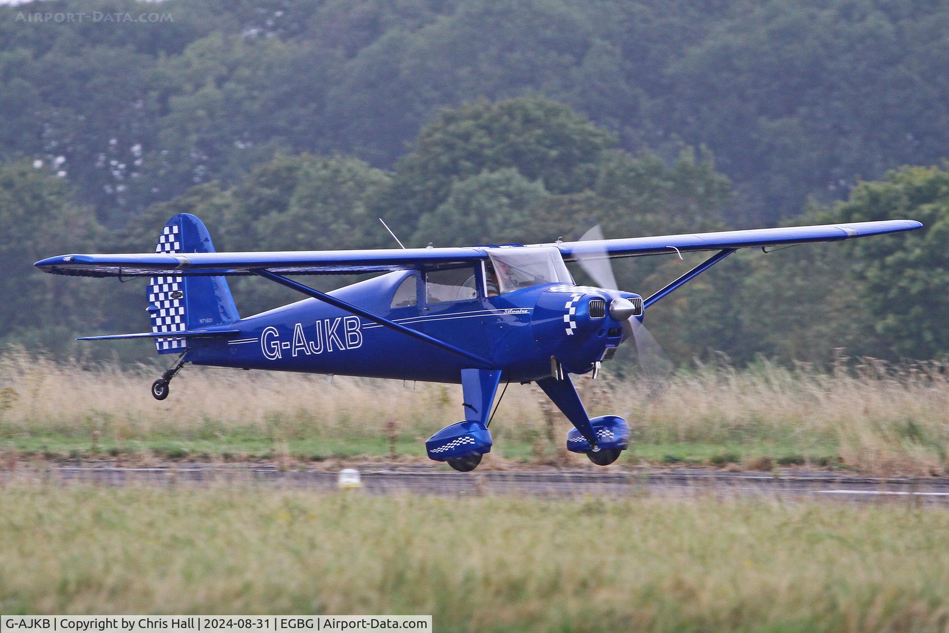 G-AJKB, 1946 Luscombe 8E Silvaire C/N 3058, LAA Rally 2024, Leicester