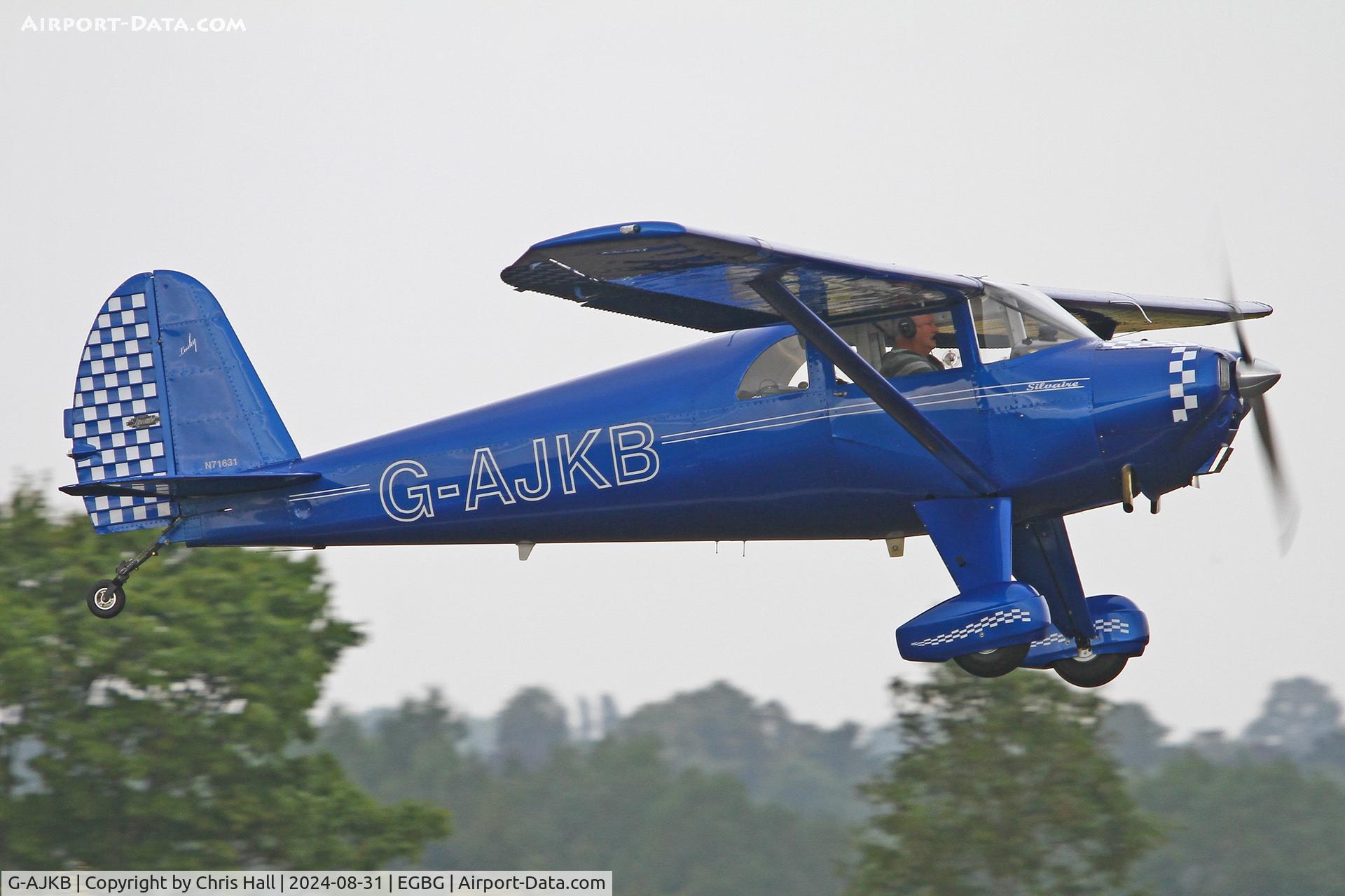 G-AJKB, 1946 Luscombe 8E Silvaire C/N 3058, LAA Rally 2024, Leicester