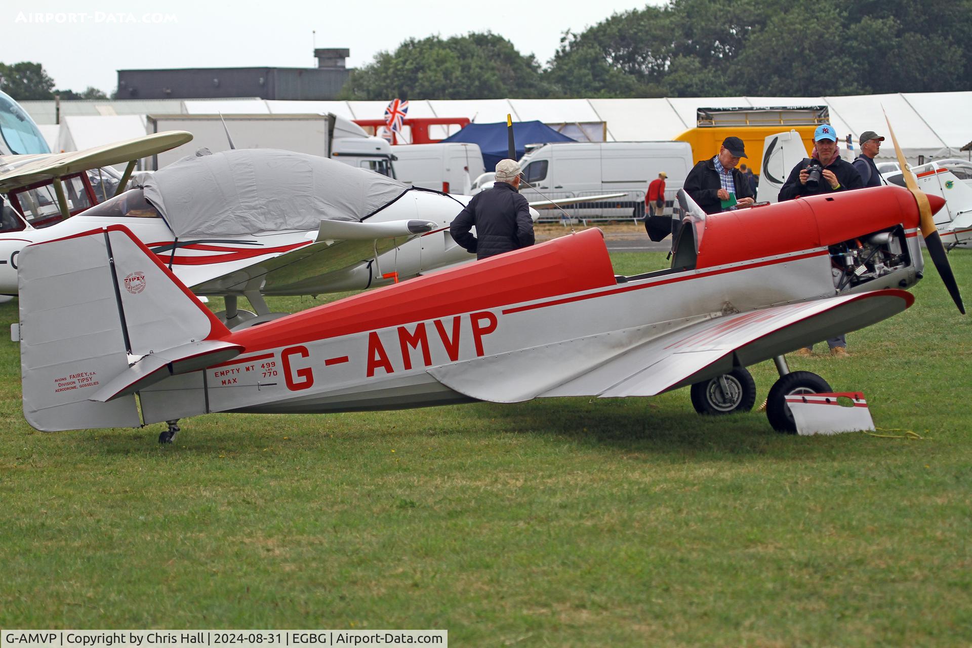 G-AMVP, 1952 Avions Fairey Tipsy Junior C/N J111, LAA Rally 2024, Leicester