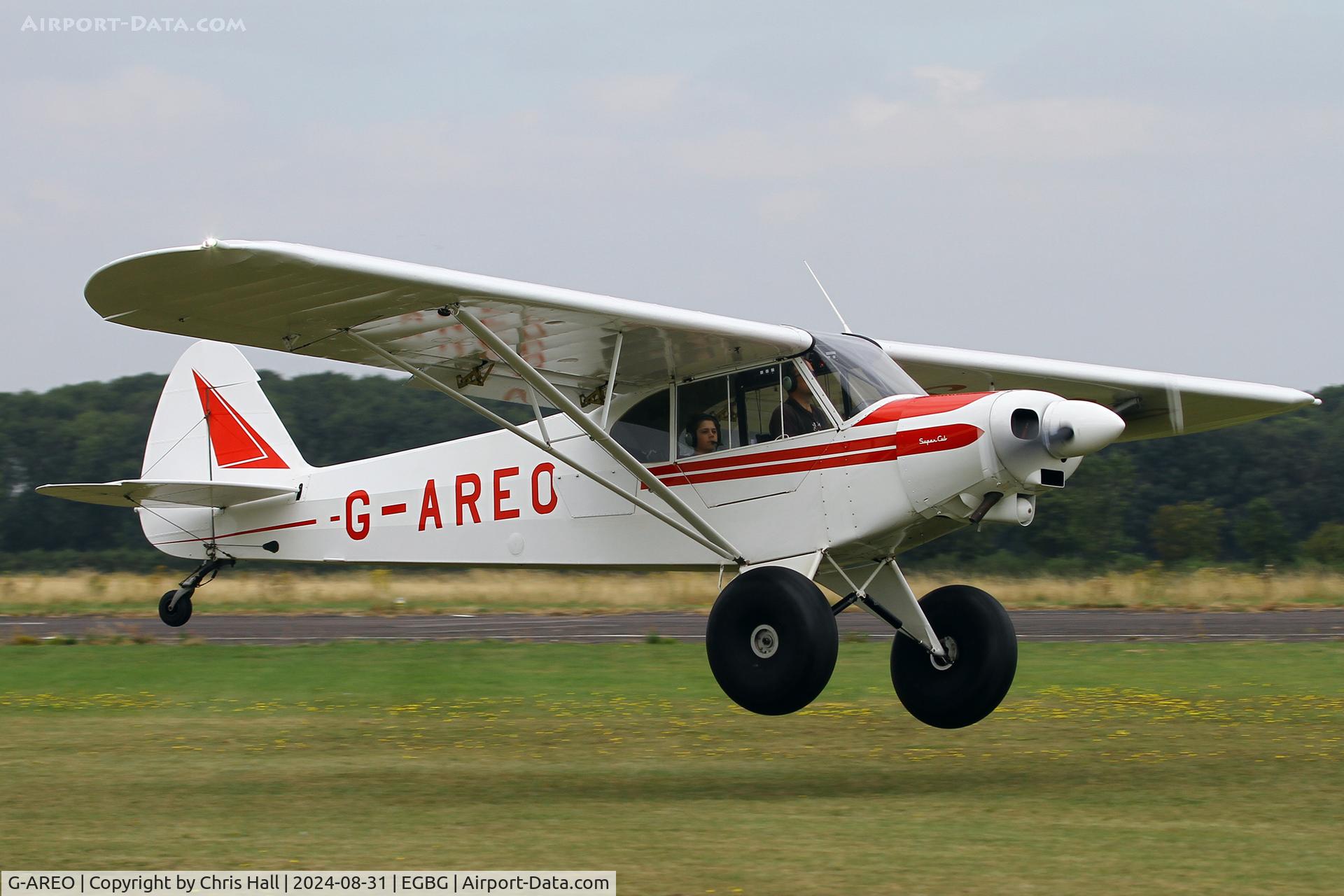 G-AREO, 1960 Piper PA-18-150 Super Cub C/N 18-7407, LAA Rally 2024, Leicester