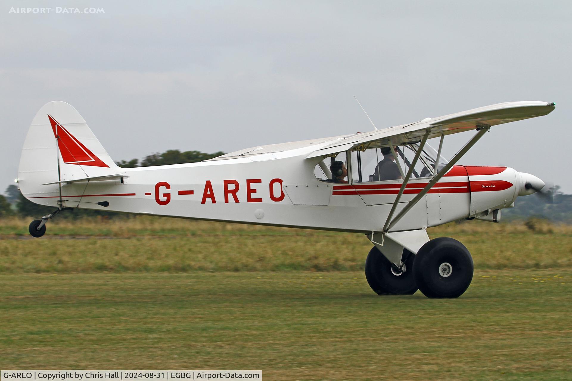 G-AREO, 1960 Piper PA-18-150 Super Cub C/N 18-7407, LAA Rally 2024, Leicester