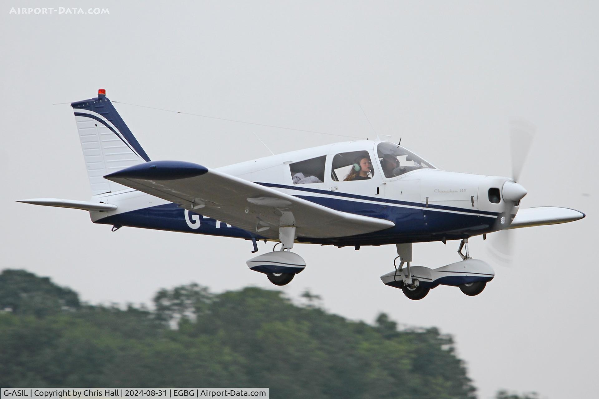 G-ASIL, 1963 Piper PA-28-180 Cherokee C/N 28-1350, LAA Rally 2024, Leicester