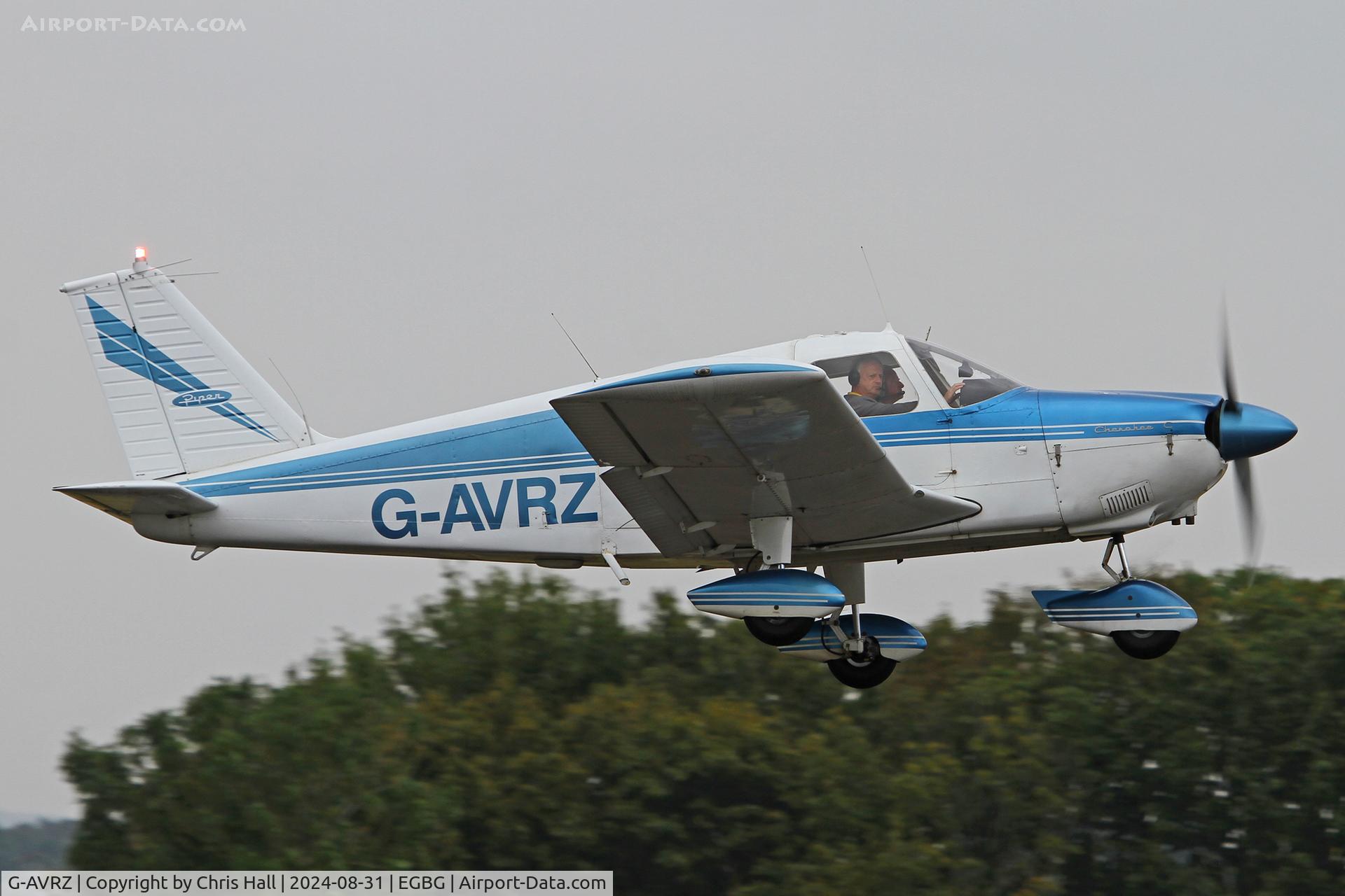 G-AVRZ, 1967 Piper PA-28-180 Cherokee C/N 28-4137, LAA Rally 2024, Leicester