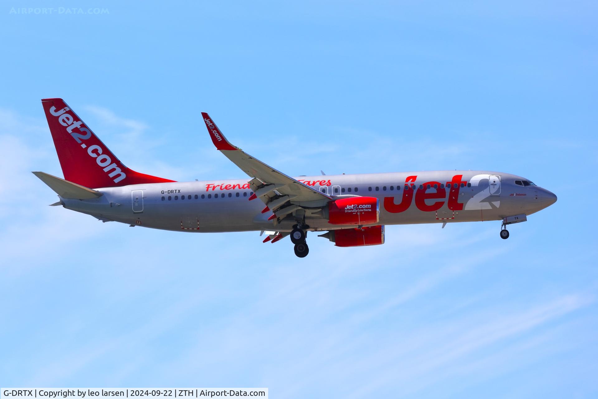 G-DRTX, 2015 Boeing 737-8AL C/N 40555, Zakynthos 22.9.2024