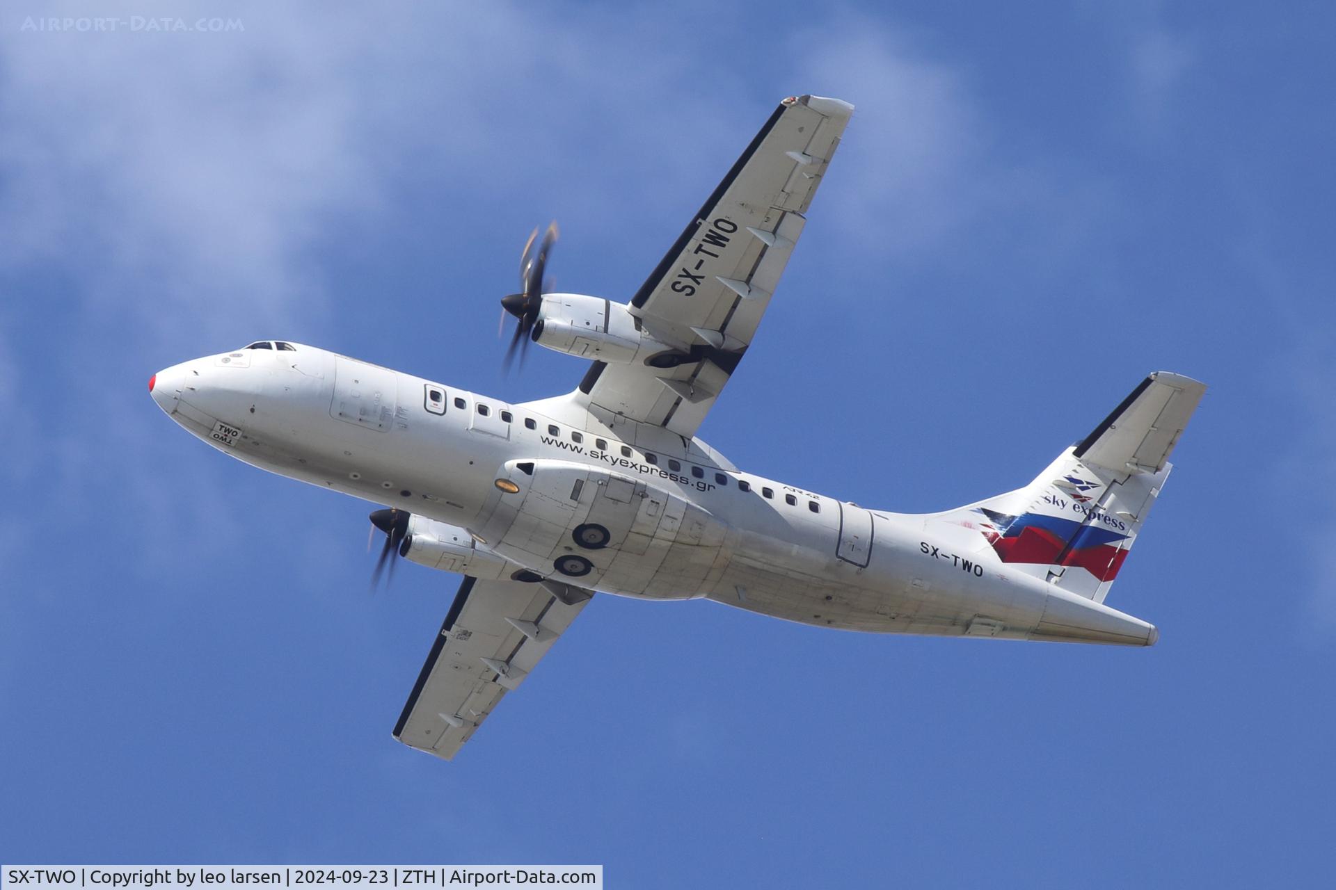 SX-TWO, 1996 ATR 42-500 C/N 516, Zakynthos 23.9.2024
