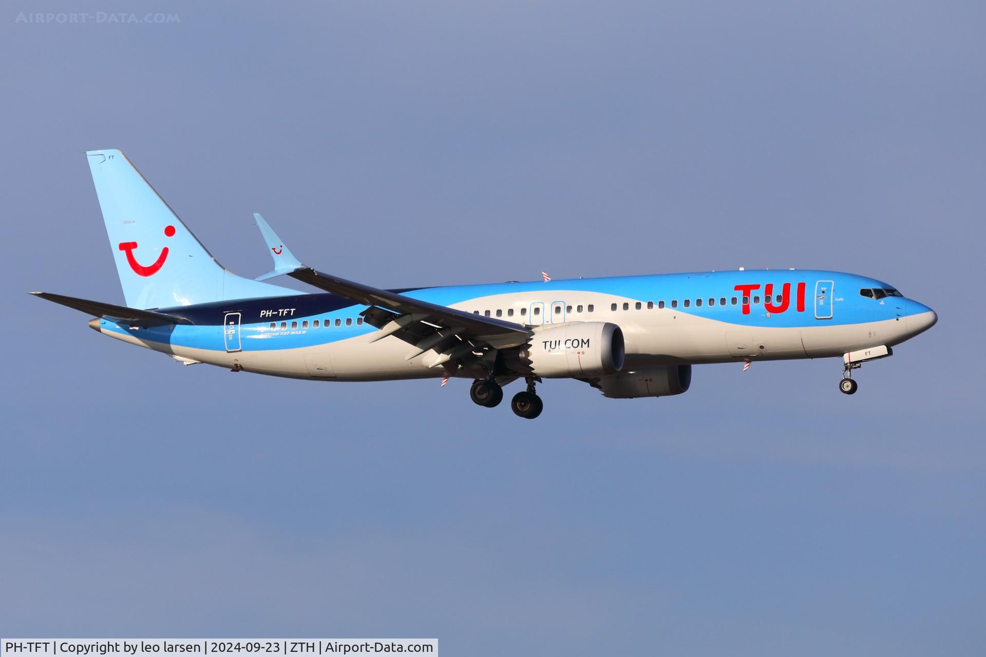 PH-TFT, 2021 Boeing B-737-8 Max C/N 44610, Zakynthos 23.9.2024