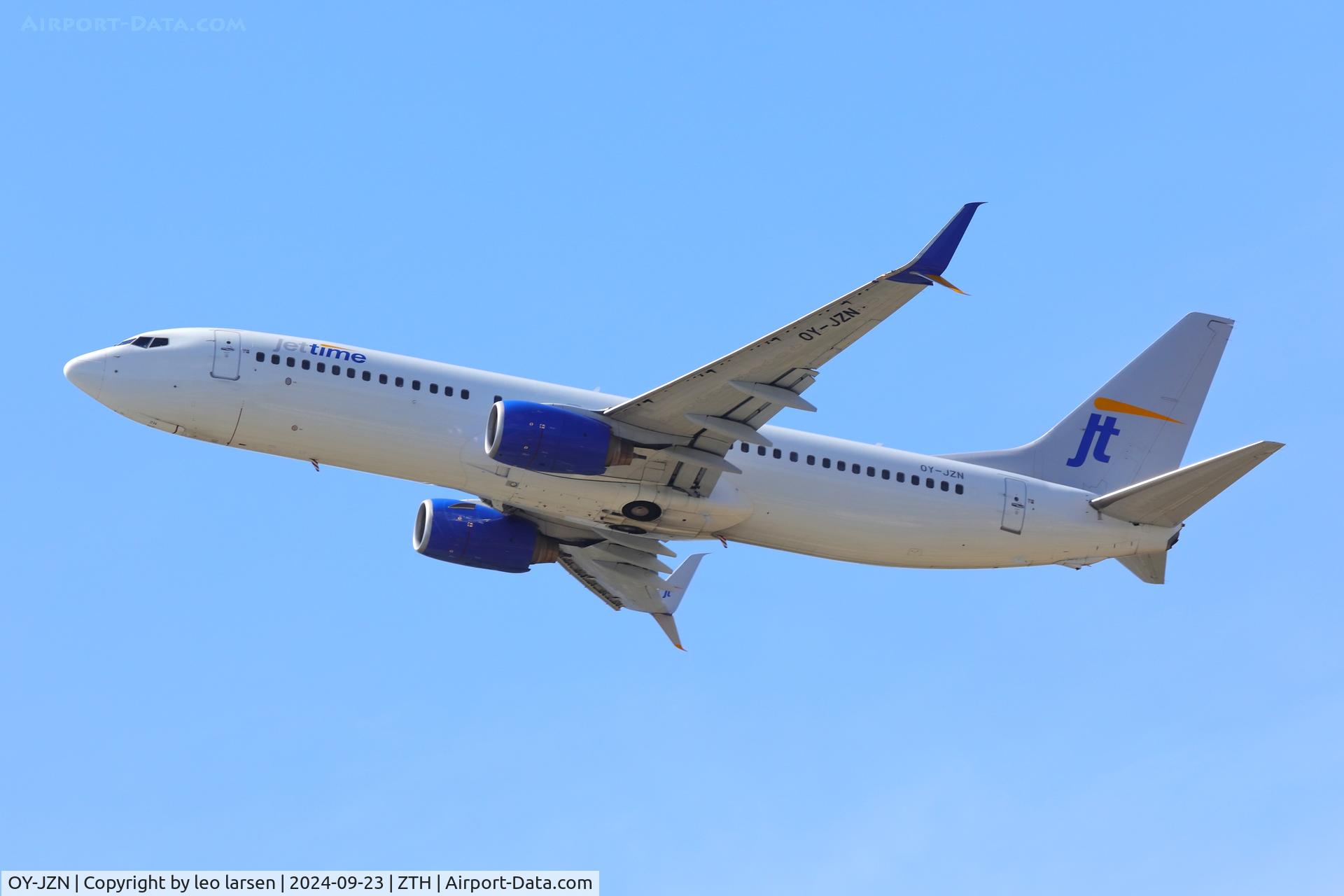 OY-JZN, 2006 Boeing 737-8K5 C/N 34689, Zakynthos 23.9.2024