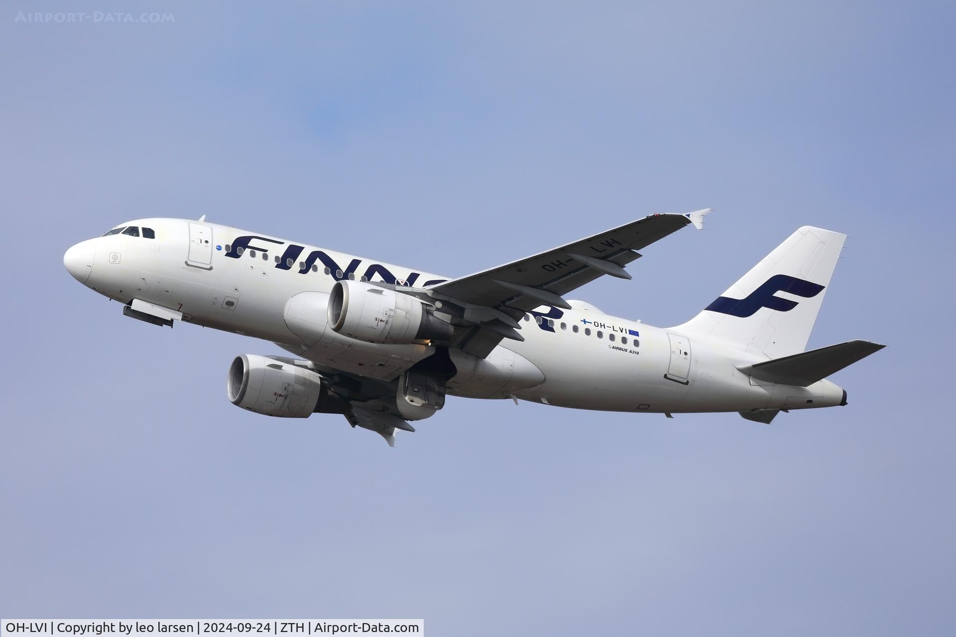 OH-LVI, 2000 Airbus A319-112 C/N 1364, Zakynthos 24.9.2024