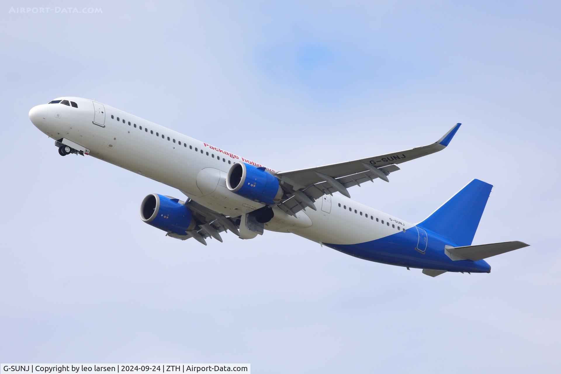 G-SUNJ, 2024 Airbus A321-251NX C/N 11943, Zakynthos 24.9.2024