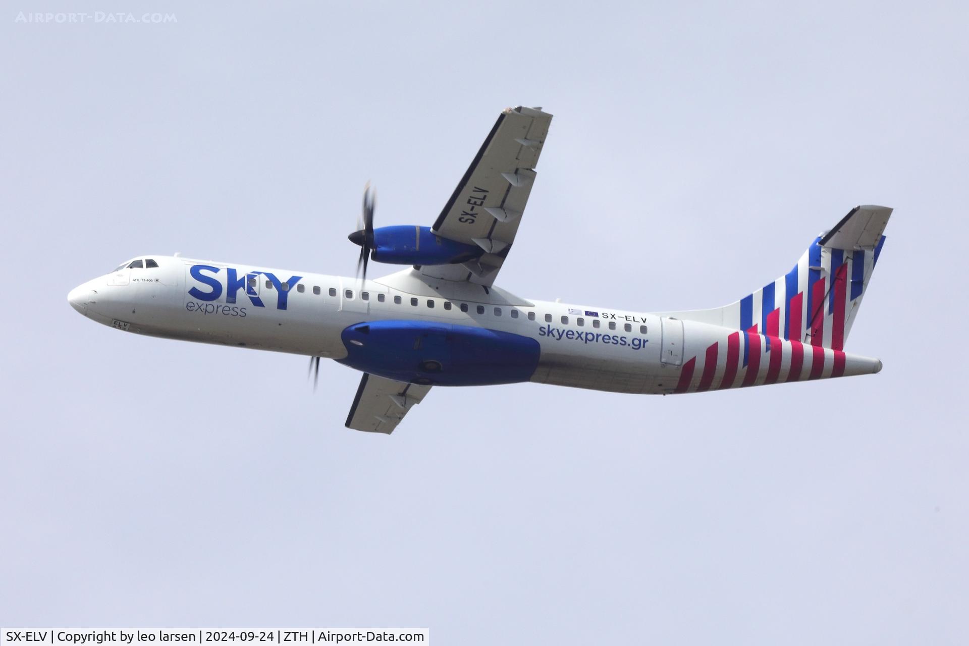 SX-ELV, 2020 ATR 72-600 C/N 1643, Zakynthos 24.9.2024
