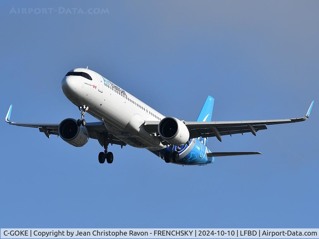 C-GOKE, 2024 Airbus A321-271NX C/N 11802, Montreal (YUL)	Bordeaux (BOD)	TS516