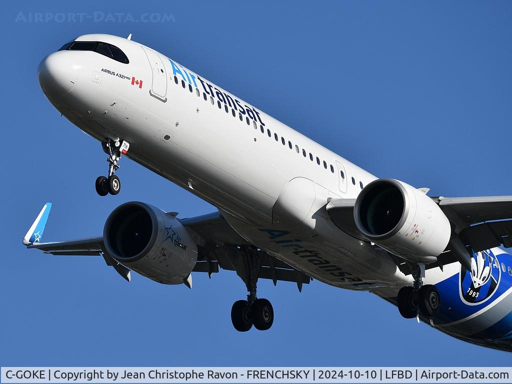 C-GOKE, 2024 Airbus A321-271NX C/N 11802, Montreal (YUL)	Bordeaux (BOD)	TS516