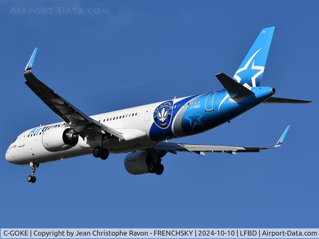 C-GOKE, 2024 Airbus A321-271NX C/N 11802, Montreal (YUL)	Bordeaux (BOD)	TS516