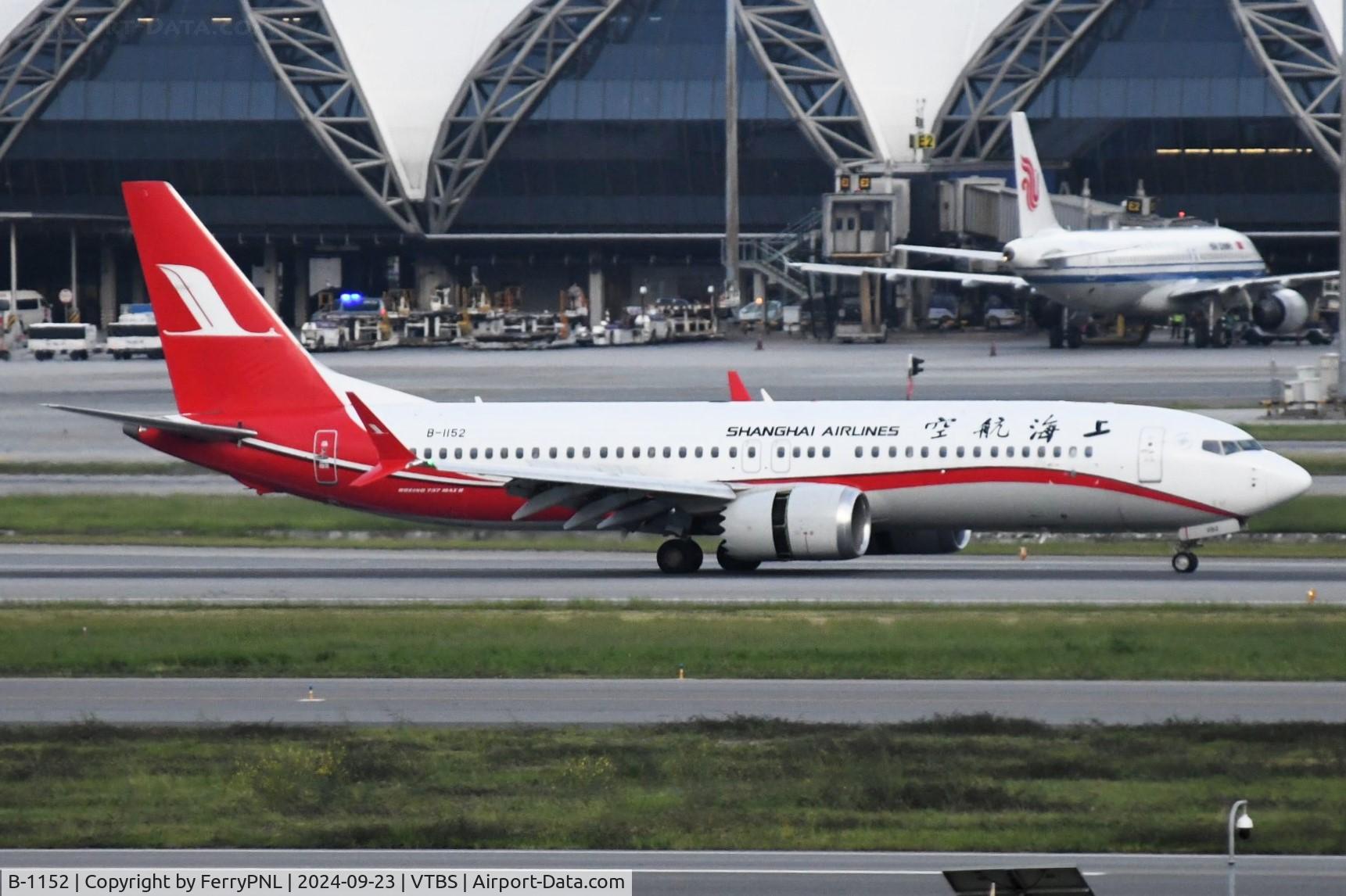 B-1152, 2018 Boeing 737-8 MAX C/N 61631, Arrival of Shanghai B738M