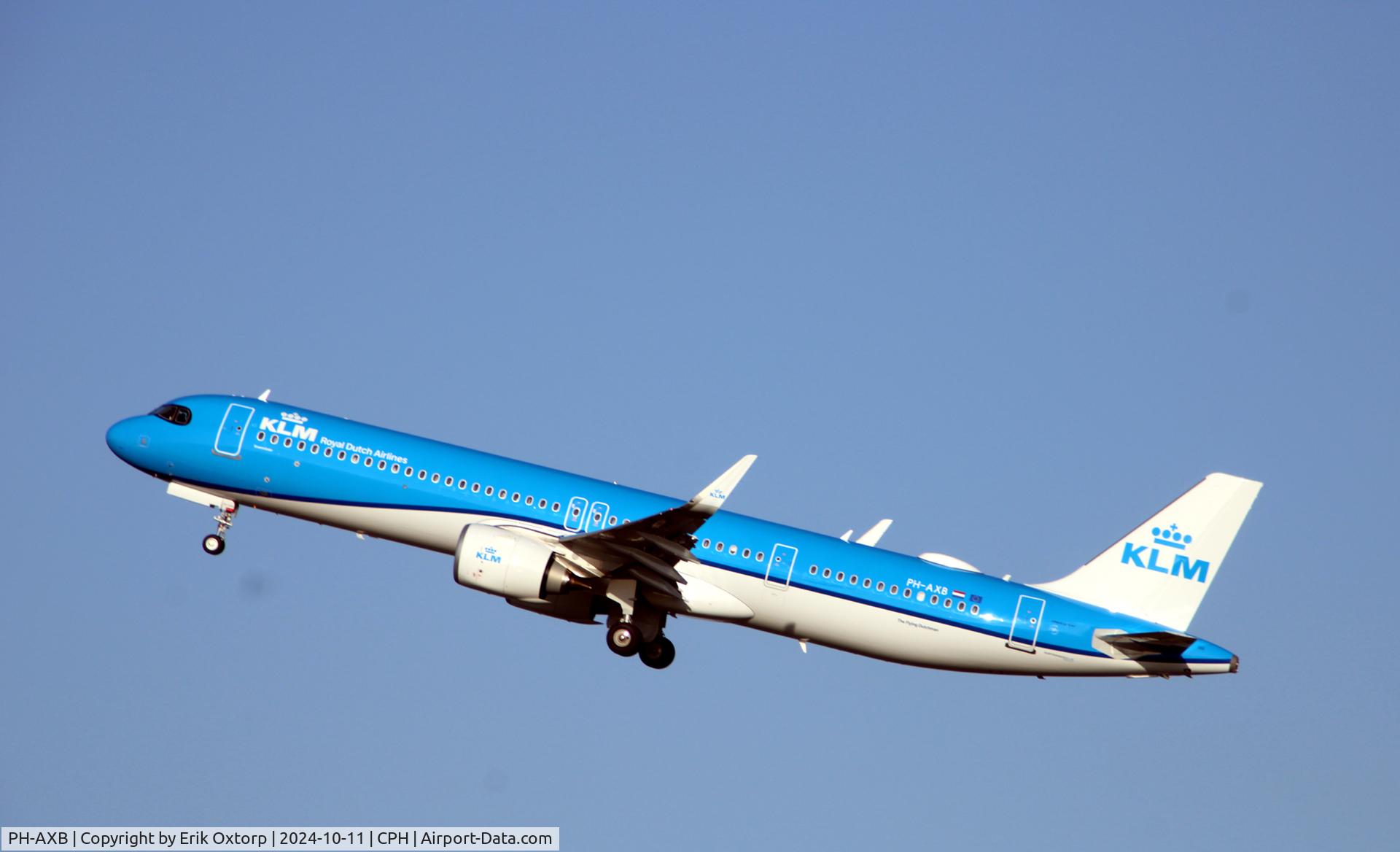 PH-AXB, 2024 Airbus A321-252AX C/N 12144, PH-AXB taking off rw 22R