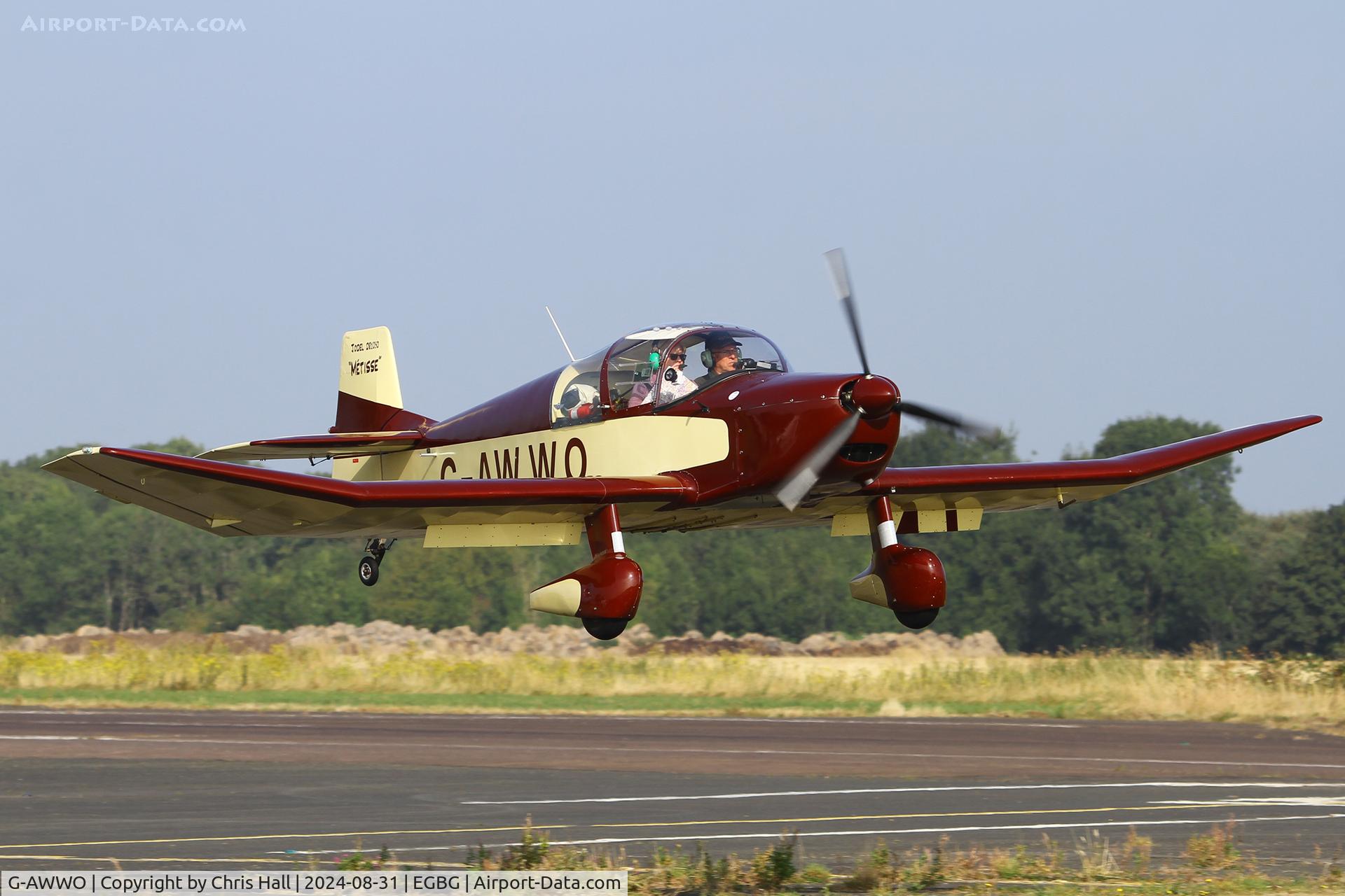 G-AWWO, 1964 CEA Jodel DR-1050 Sicile C/N 552, LAA Rally 2024, Leicester