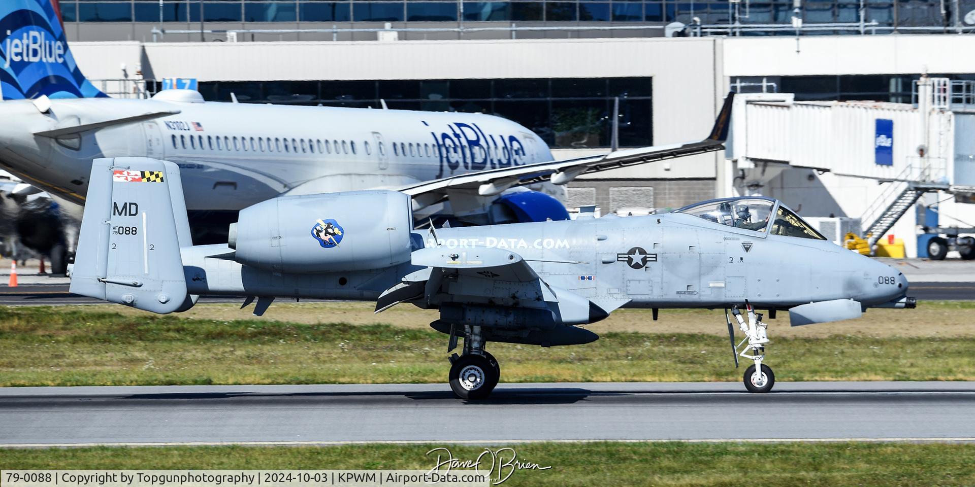 79-0088, 1979 Fairchild Republic A-10C Thunderbolt II C/N A10-0352, AXEMAN22 of the 104th FS
