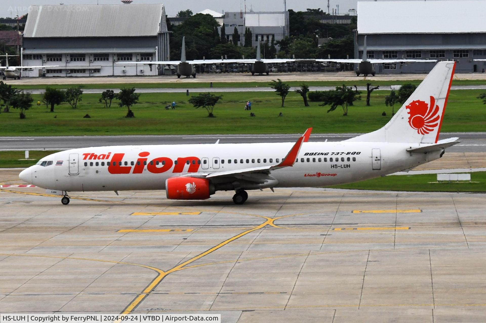 HS-LUH, 2015 Boeing 737-8GP C/N 39859, Thai Lion B738