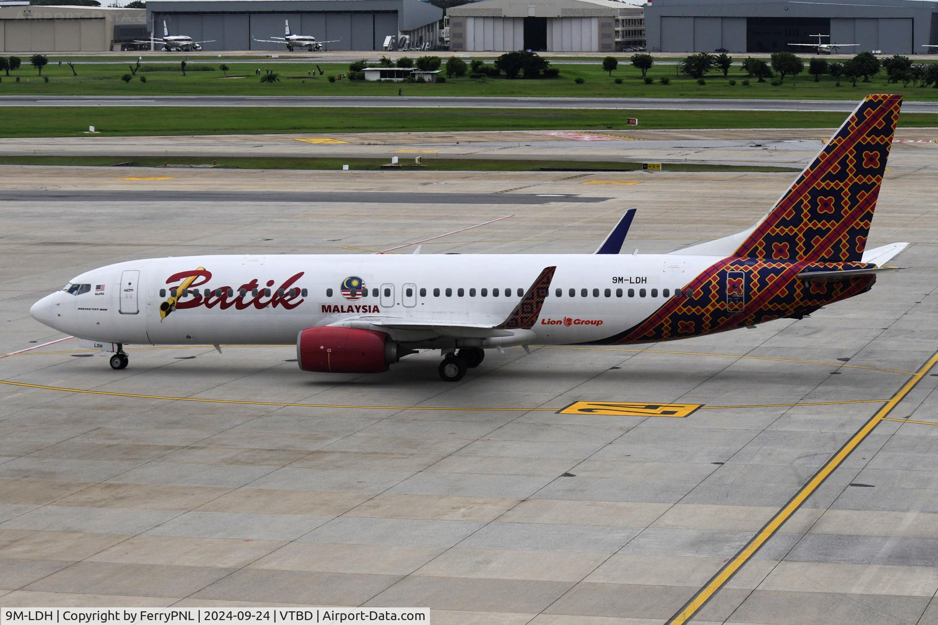 9M-LDH, 2014 Boeing 737-8U3(WL) C/N 41796, Arrival of Batik Air Malaysia B738