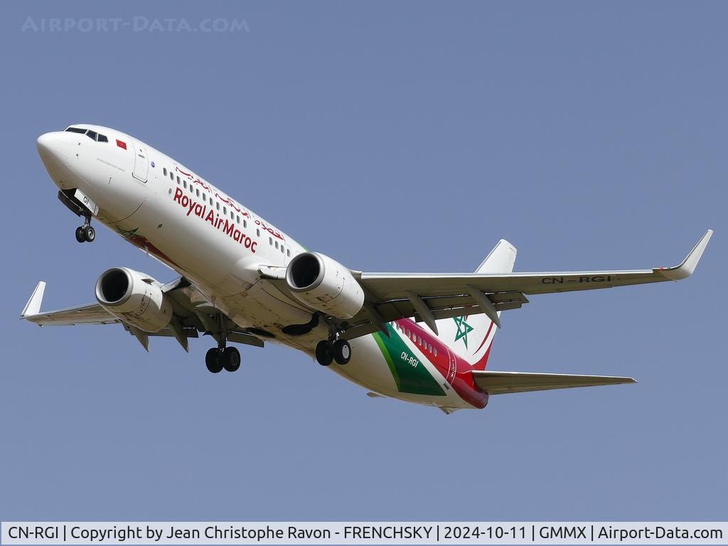 CN-RGI, 2011 Boeing 737-86N C/N 36831, London (LGW)	Casablanca (CMN)	AT803
