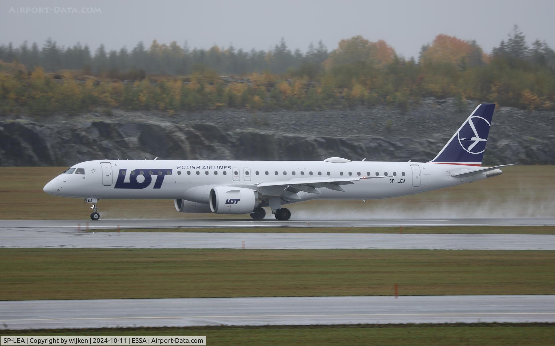SP-LEA, 2024 Embraer E195-E2 C/N 19020124, Rwy 01R