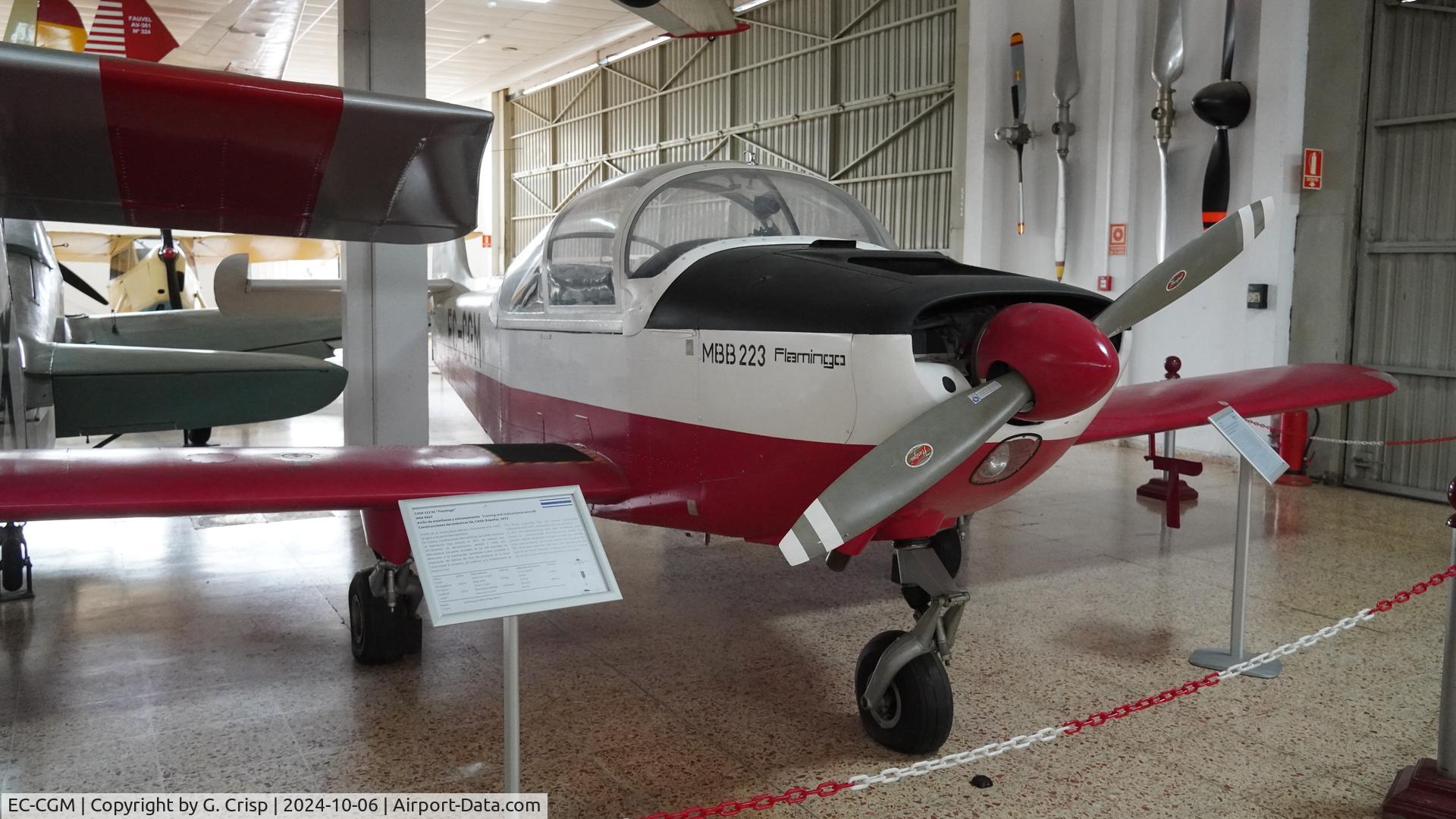 EC-CGM, CASA 223A-1 Flamingo C/N 059, Museo del Aire y del Espacio, Cuatro Vientos, Madrid, Spain