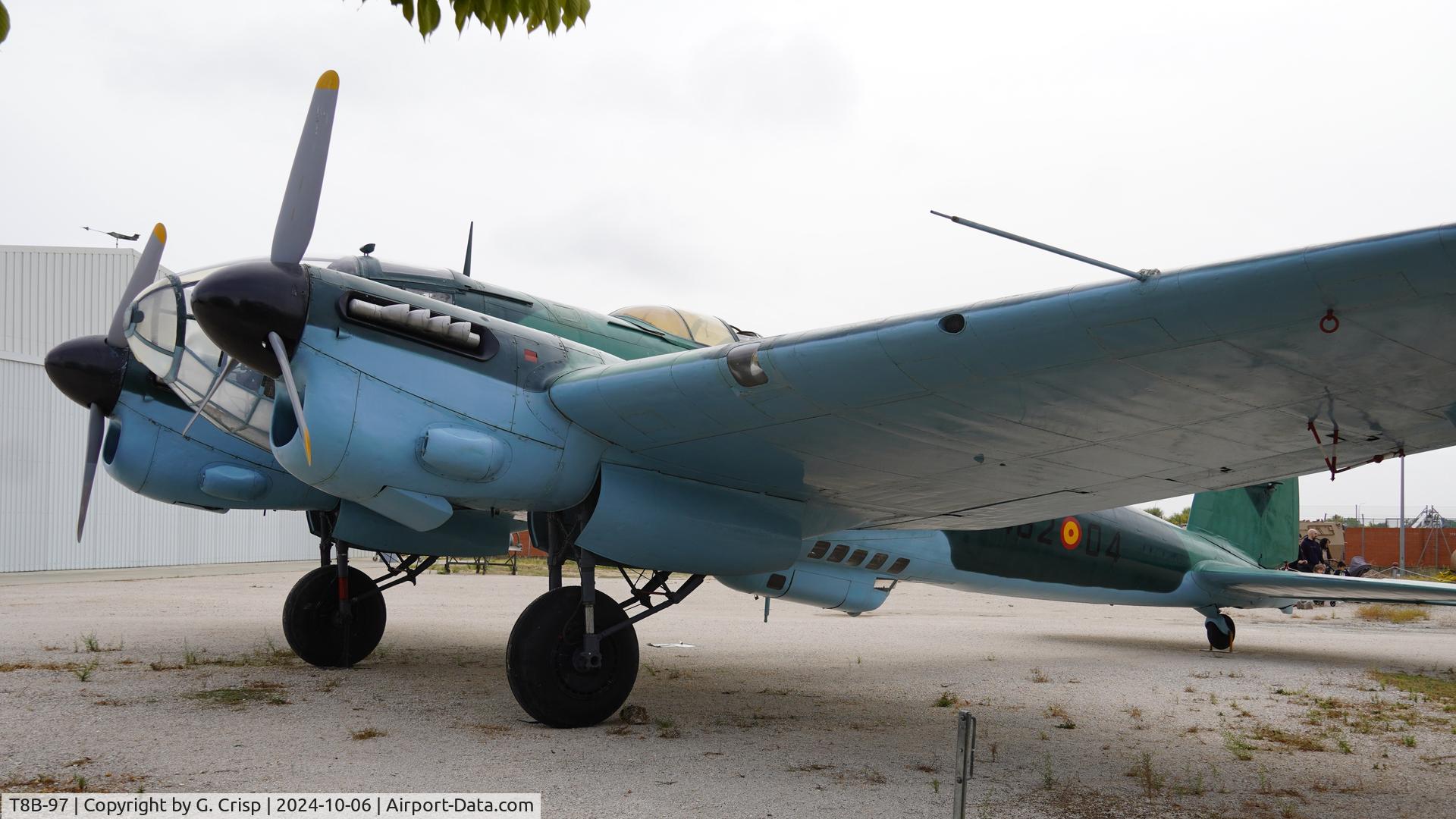 T8B-97, CASA C.2-111F C/N 108, Museo del Aire y del Espacio, Cuatro Vientos, Madrid, Spain
