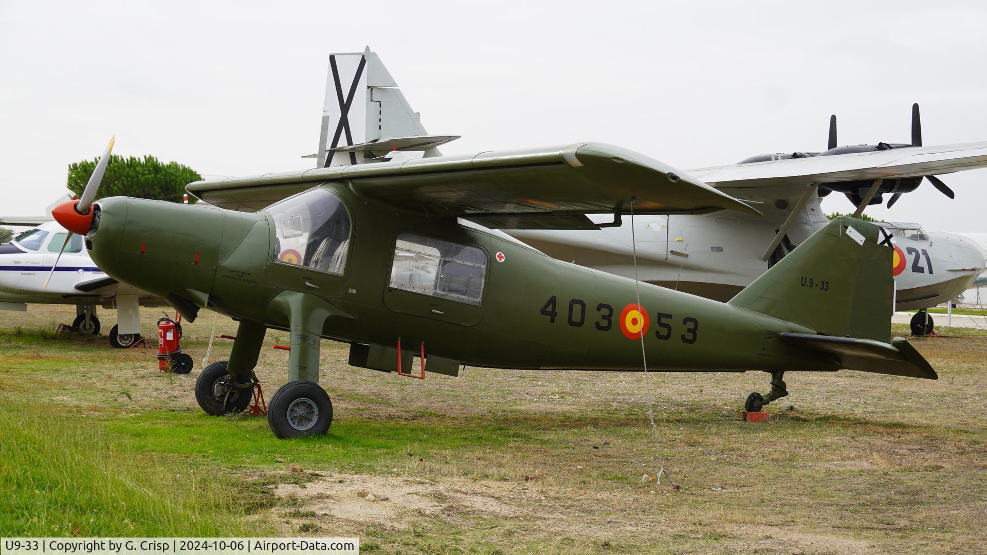 U9-33, CASA C-127 C/N 33, Museo del Aire y del Espacio, Cuatro Vientos, Madrid, Spain