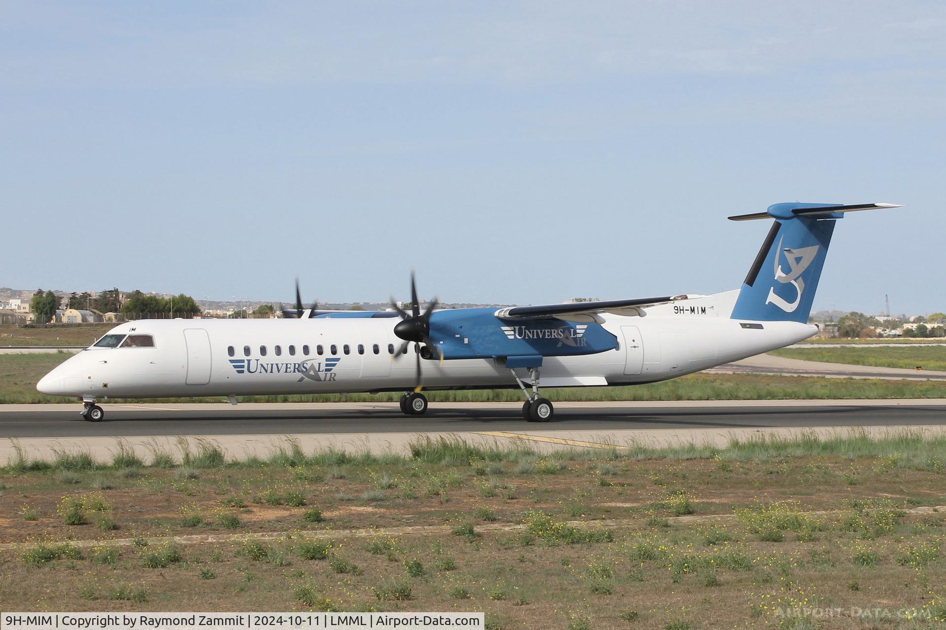 9H-MIM, 2009 Bombardier DHC-8-402Q Dash 8 Dash 8 C/N 4253, Bombardier DHC-8-402Q Dash 8 9H-MIM Universal Air