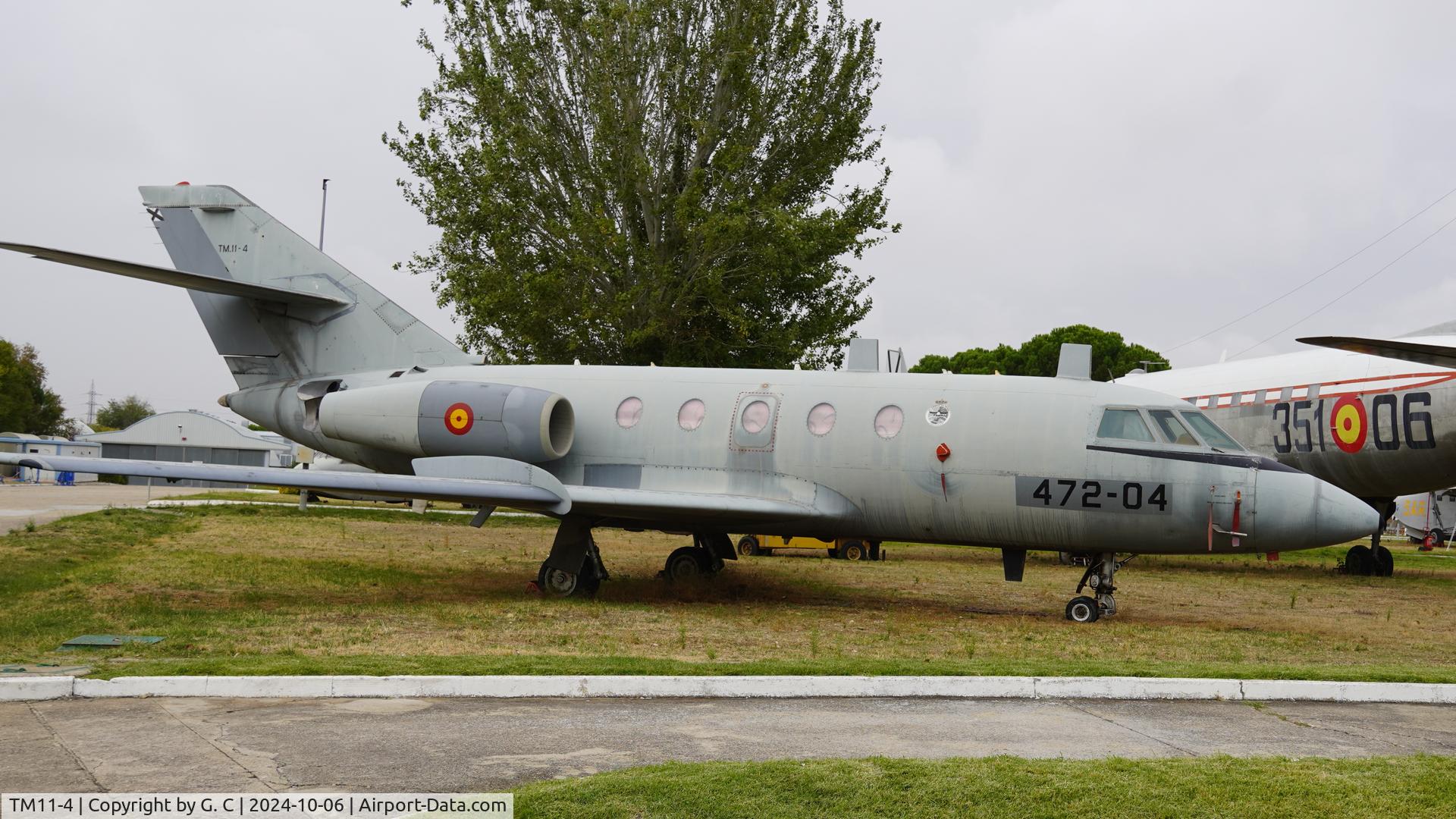 TM11-4, 1975 Dassault Falcon 20E C/N 332, Museo del Aire y del Espacio, Cuatro Vientos, Madrid, Spain