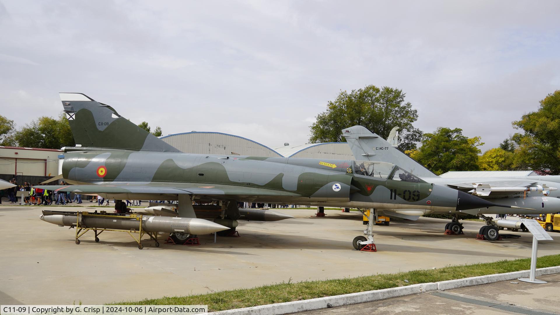 C11-09, Dassault Mirage IIIEE C/N 596, Museo del Aire y del Espacio, Cuatro Vientos, Madrid, Spain