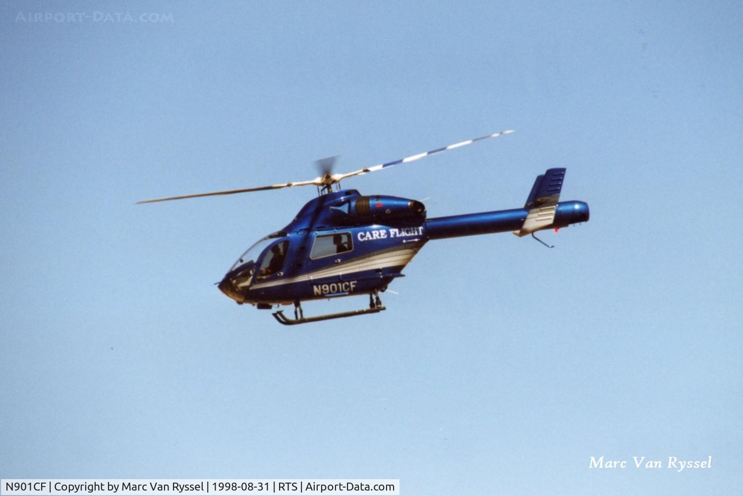 N901CF, 1994 McDonnell Douglas MD-900 Explorer C/N 900-00012, REMSA Care Flight, Reno Nevada in Sept 1998.
