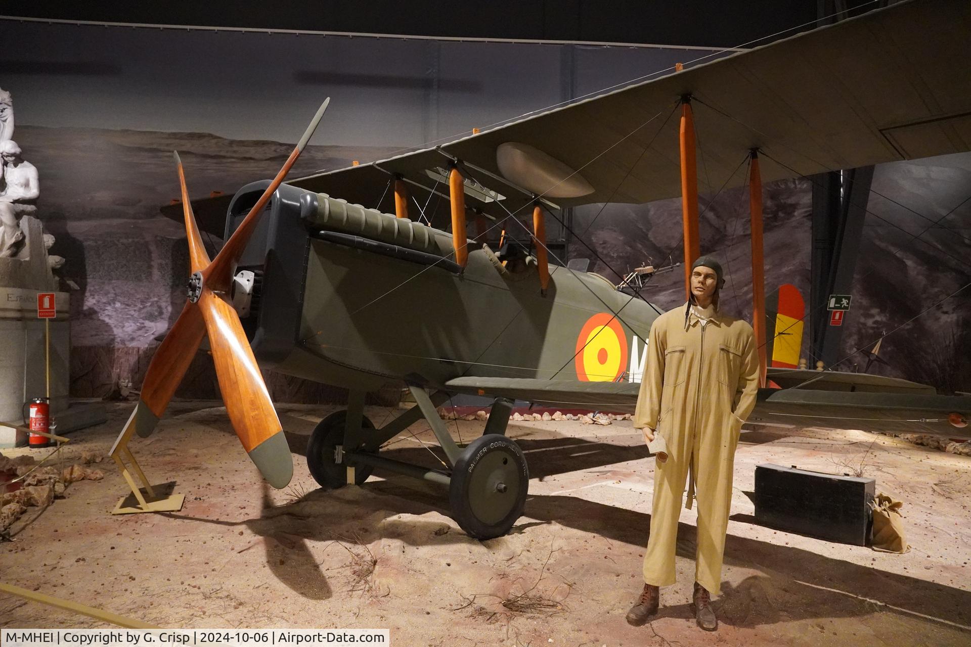M-MHEI, De Havilland DH.4 Replica C/N Not found M-MHEI, Museo del Aire y del Espacio, Cuatro Vientos, Madrid, Spain
